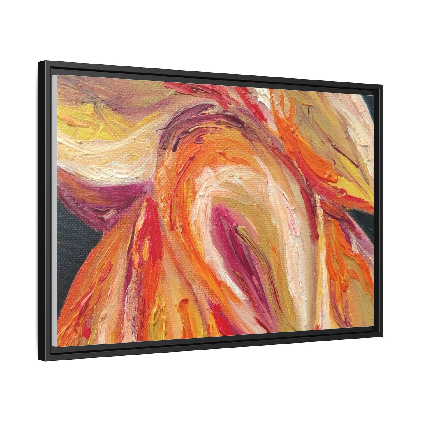 Dramatic Awakening Framed Canvas Art