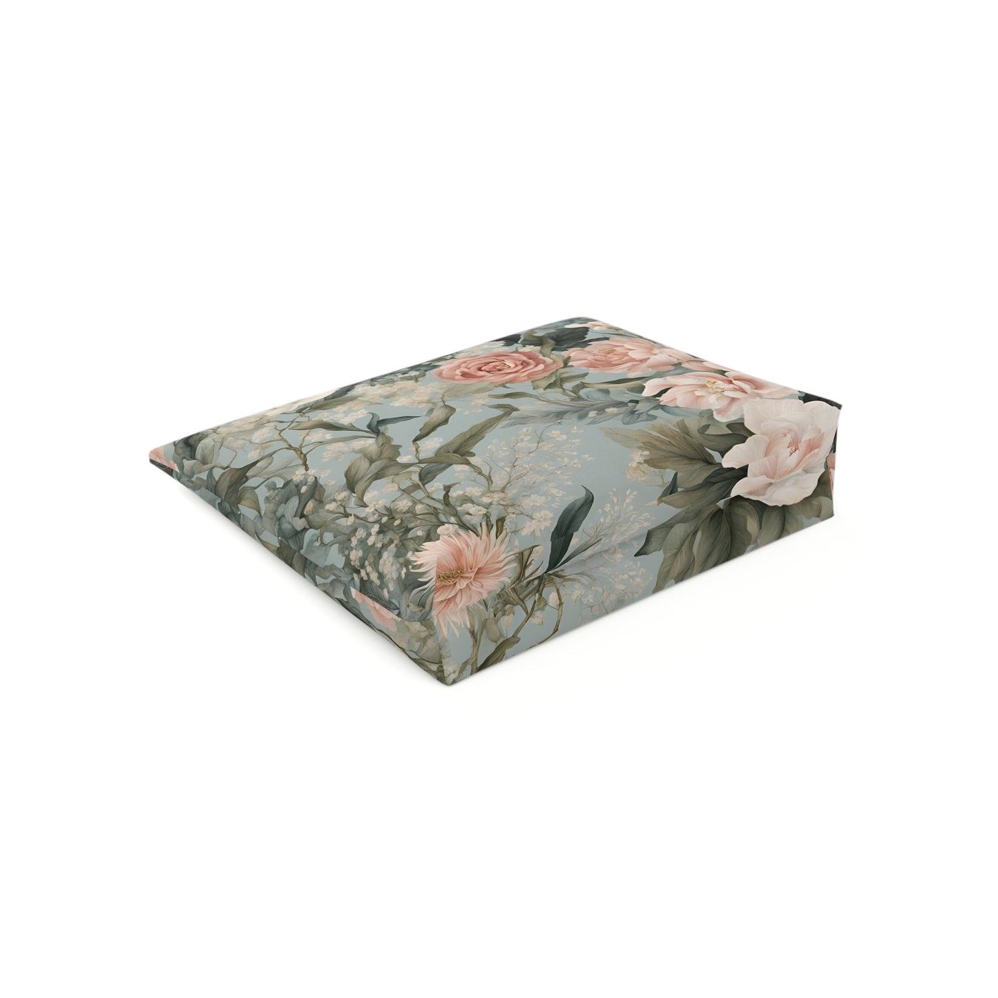 Floral Cotton Cosmetic Bag