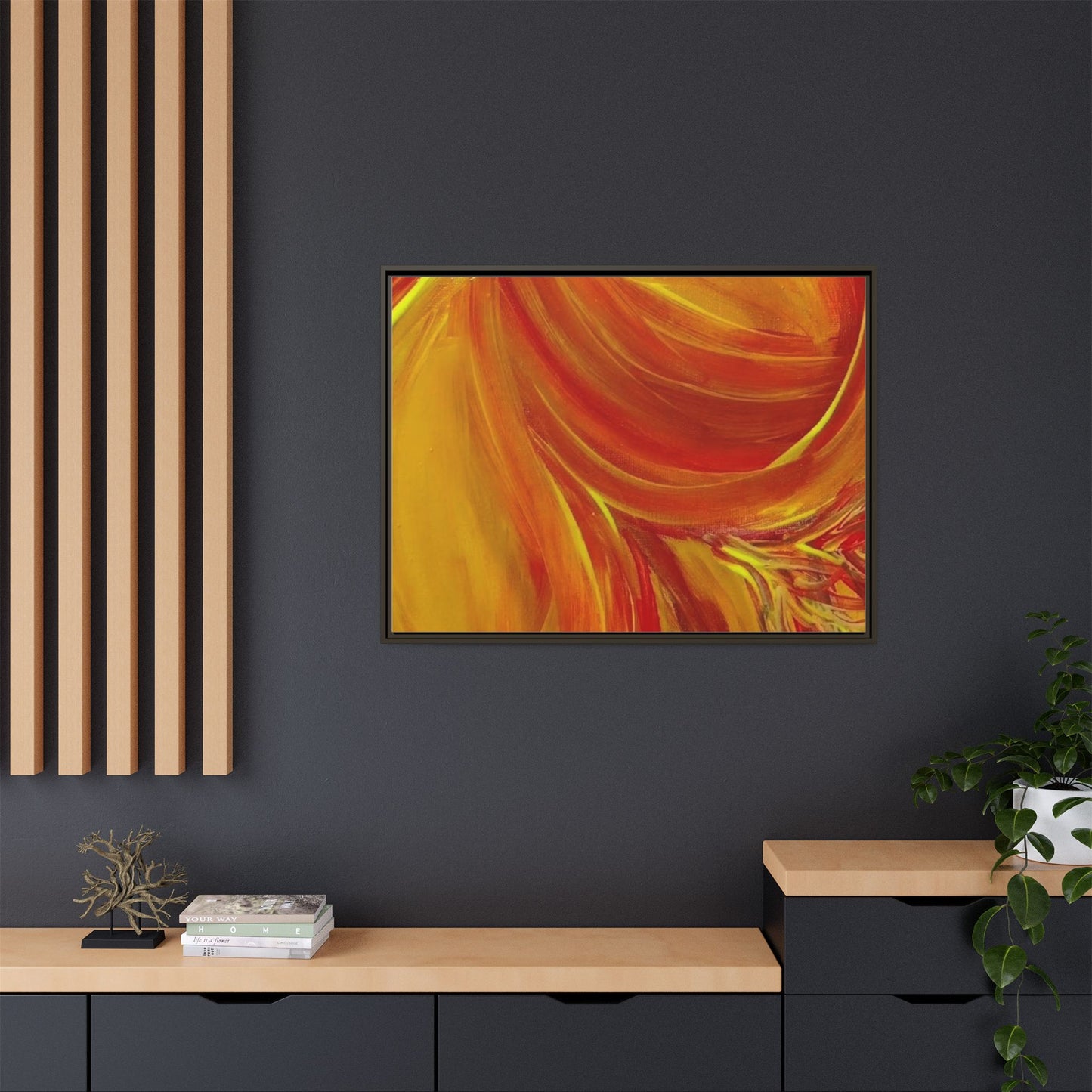 'Autumn' Framed Canvas Art