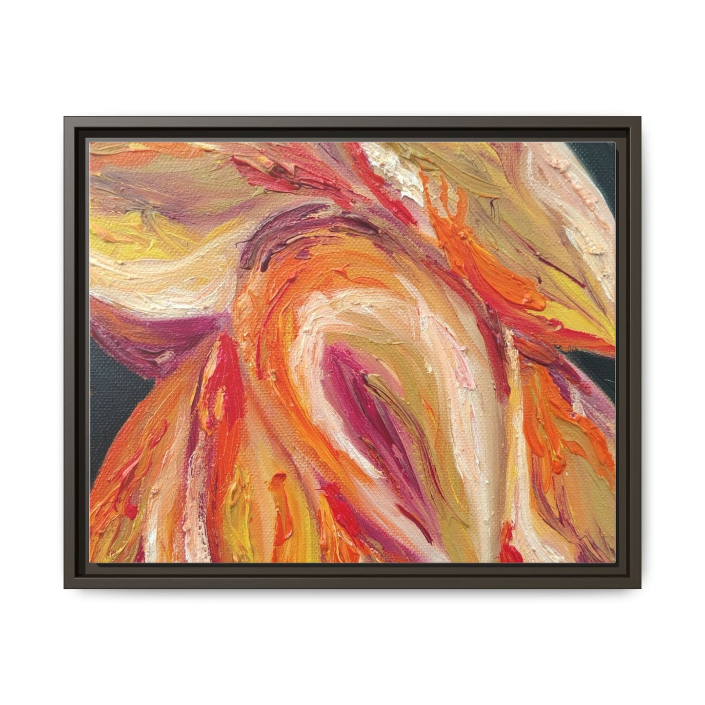 Dramatic Awakening Framed Canvas Art