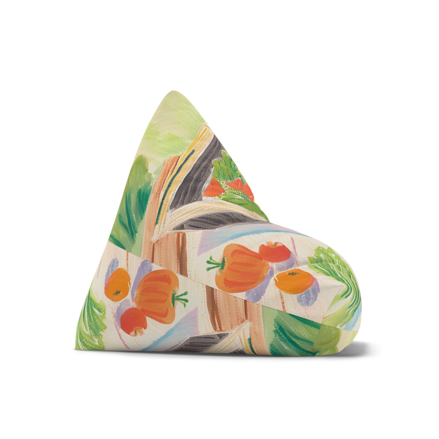 Food Bean Bag Chair Cover
