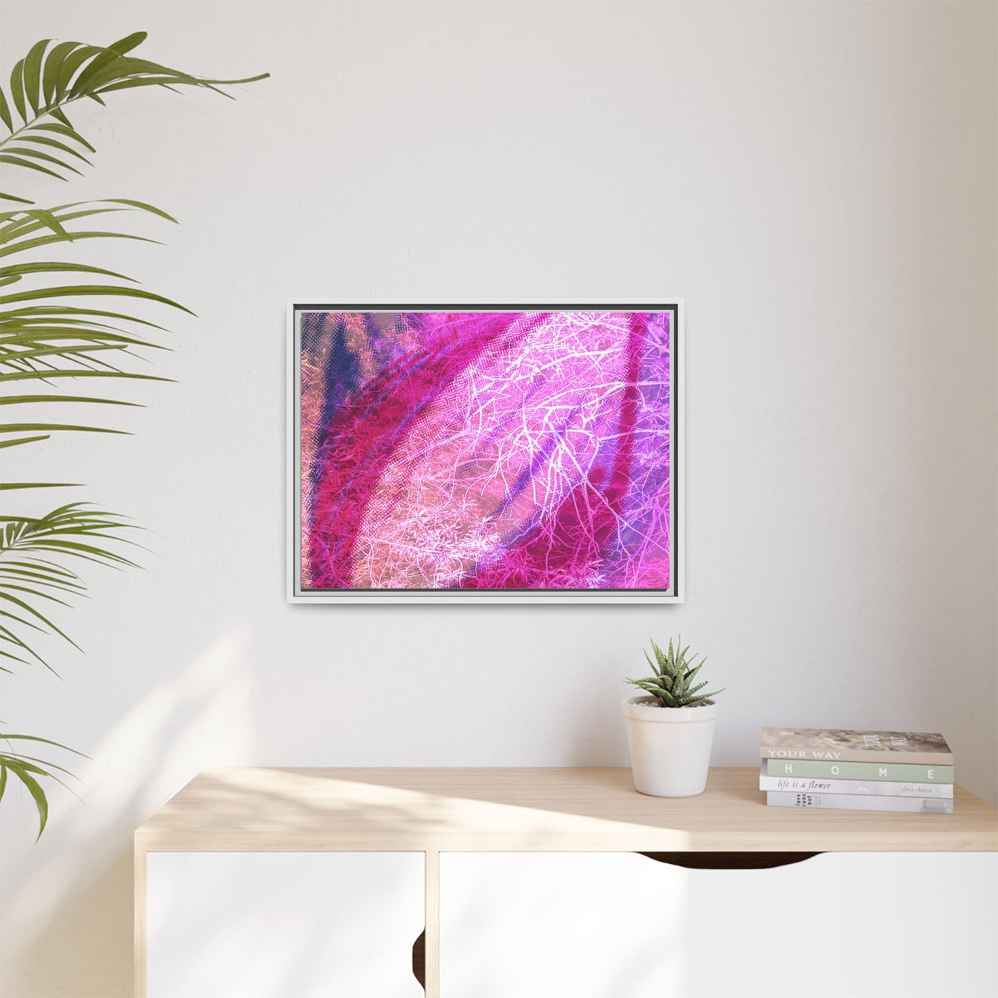 Bloom Framed Canvas Art