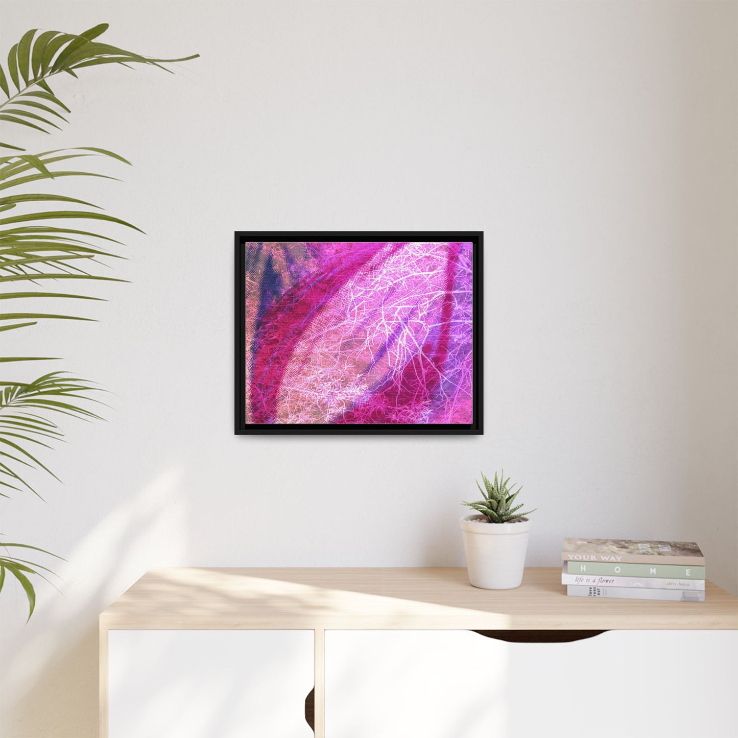 Bloom Framed Canvas Art