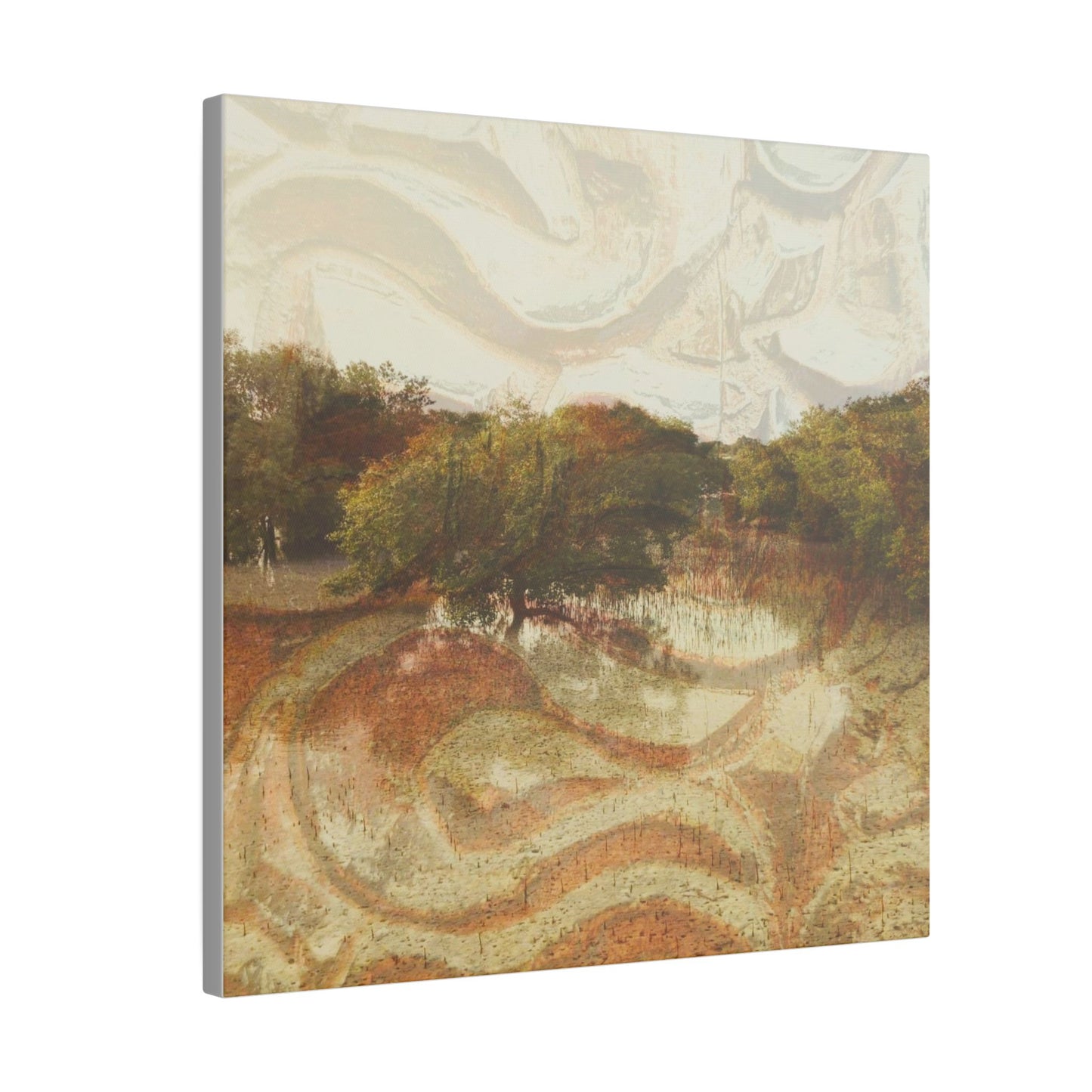 Serene Mangroves Canvas