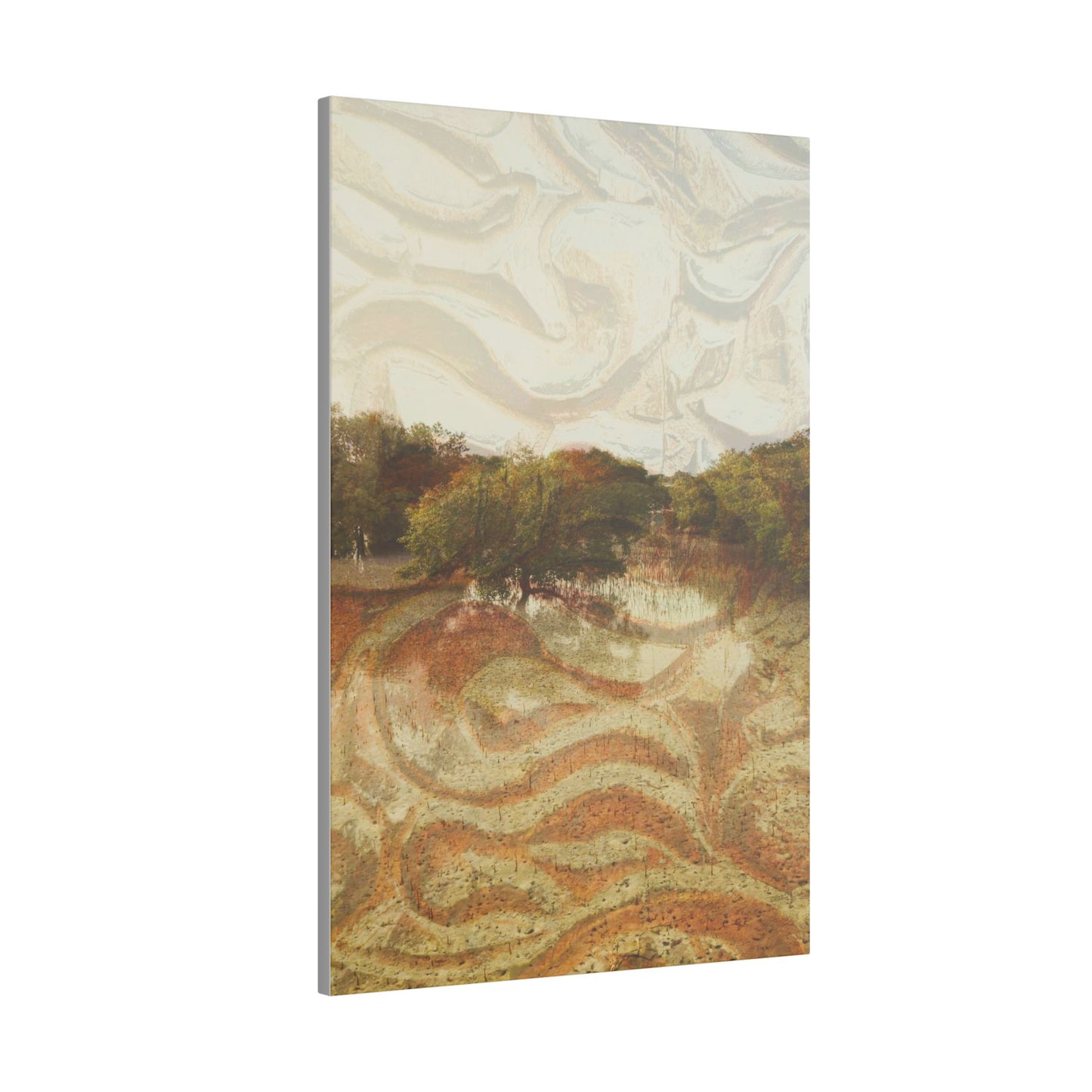 Serene Mangroves Canvas