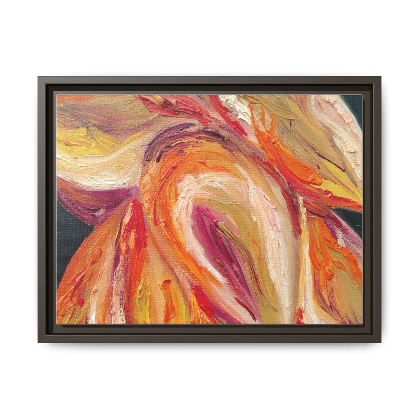 Dramatic Awakening Framed Canvas Art