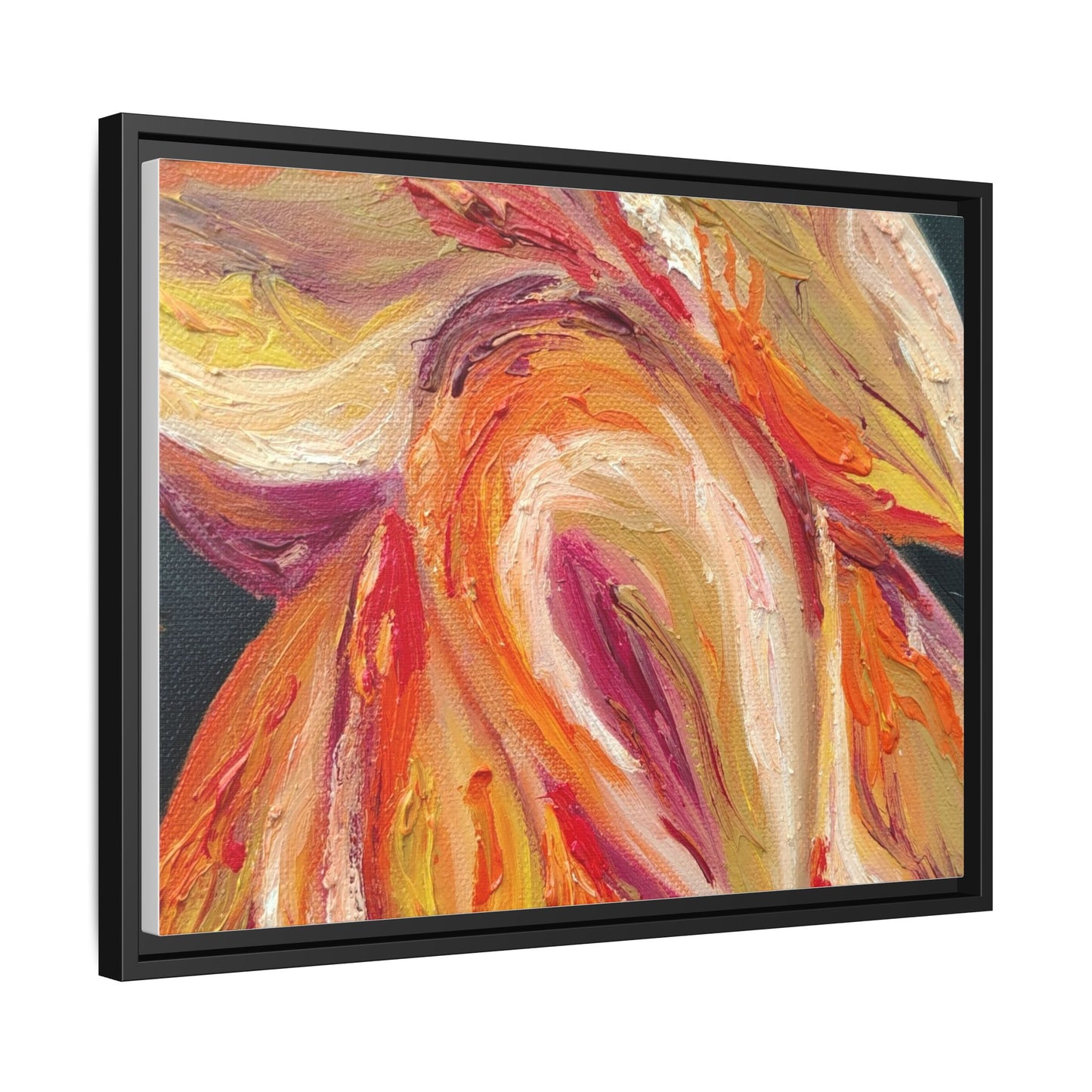 Dramatic Awakening Framed Canvas Art