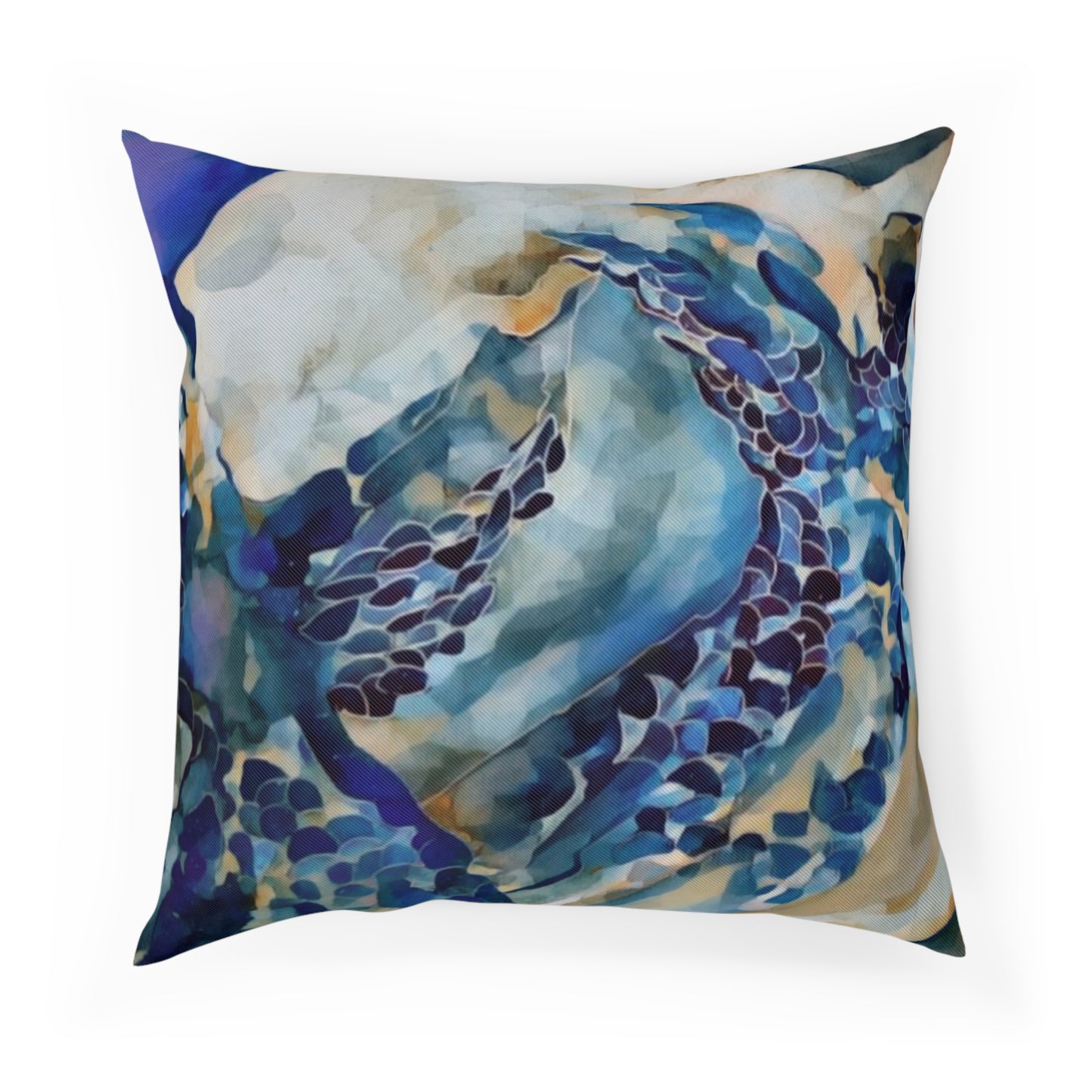 Liminal Light 1 by Helena Barbagelata Pillow