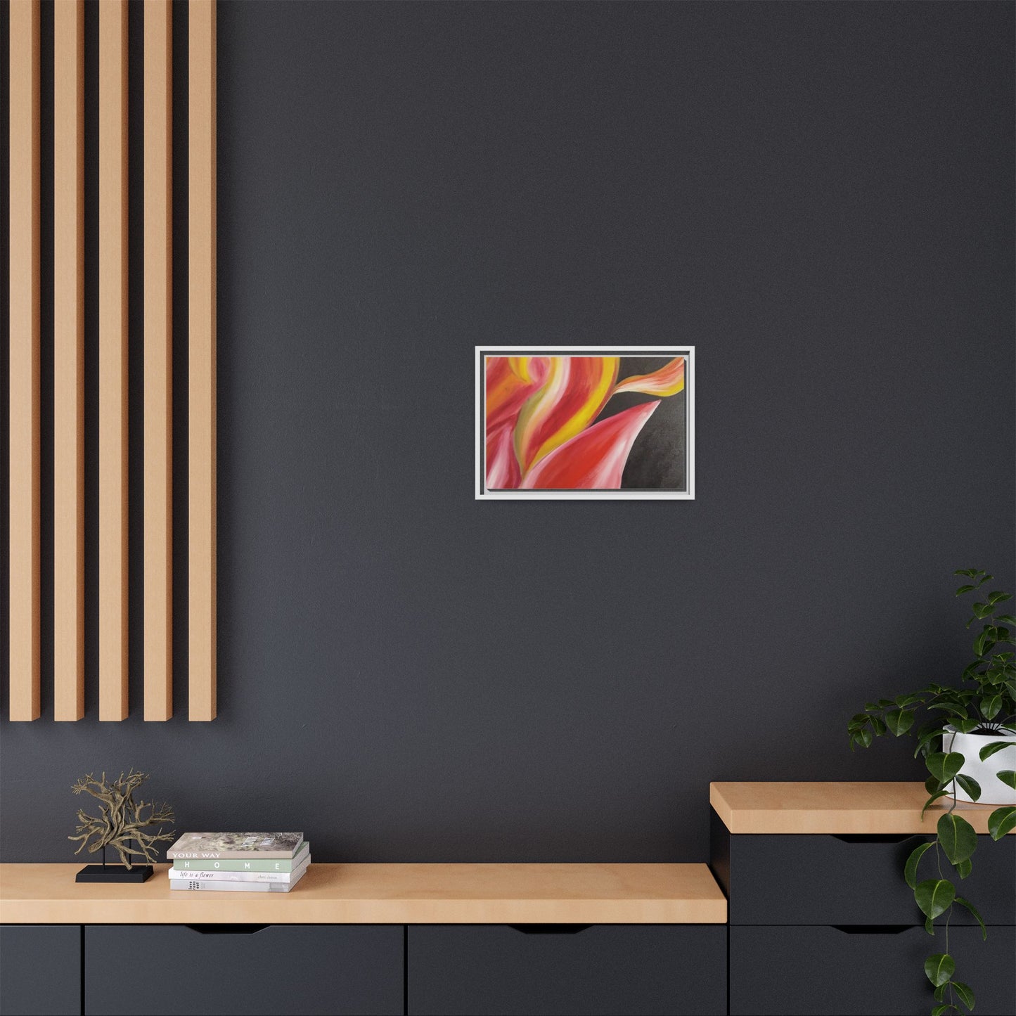 'A Autistic Phoenix' Framed Canvas Art