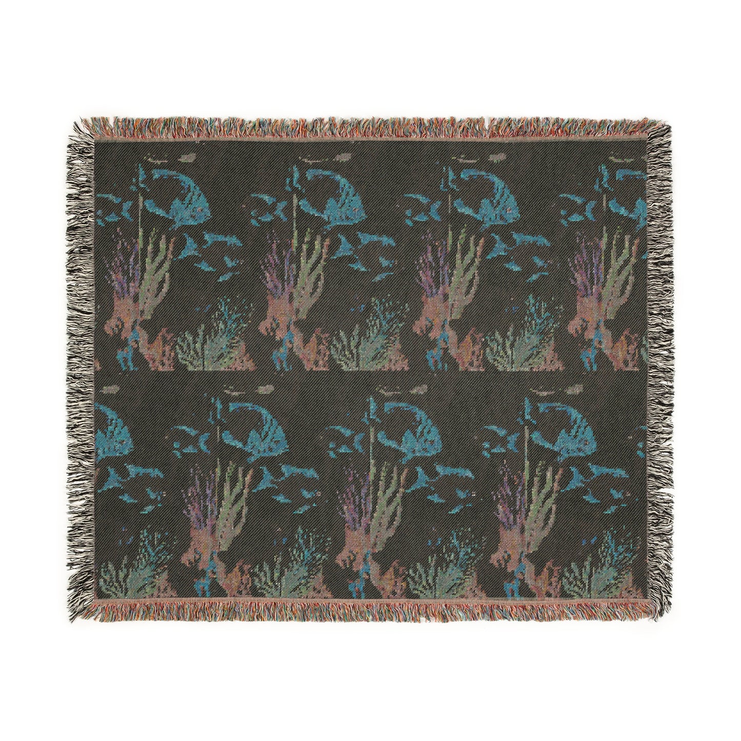 Coral Reef 100% Cotton Cozy Blanket