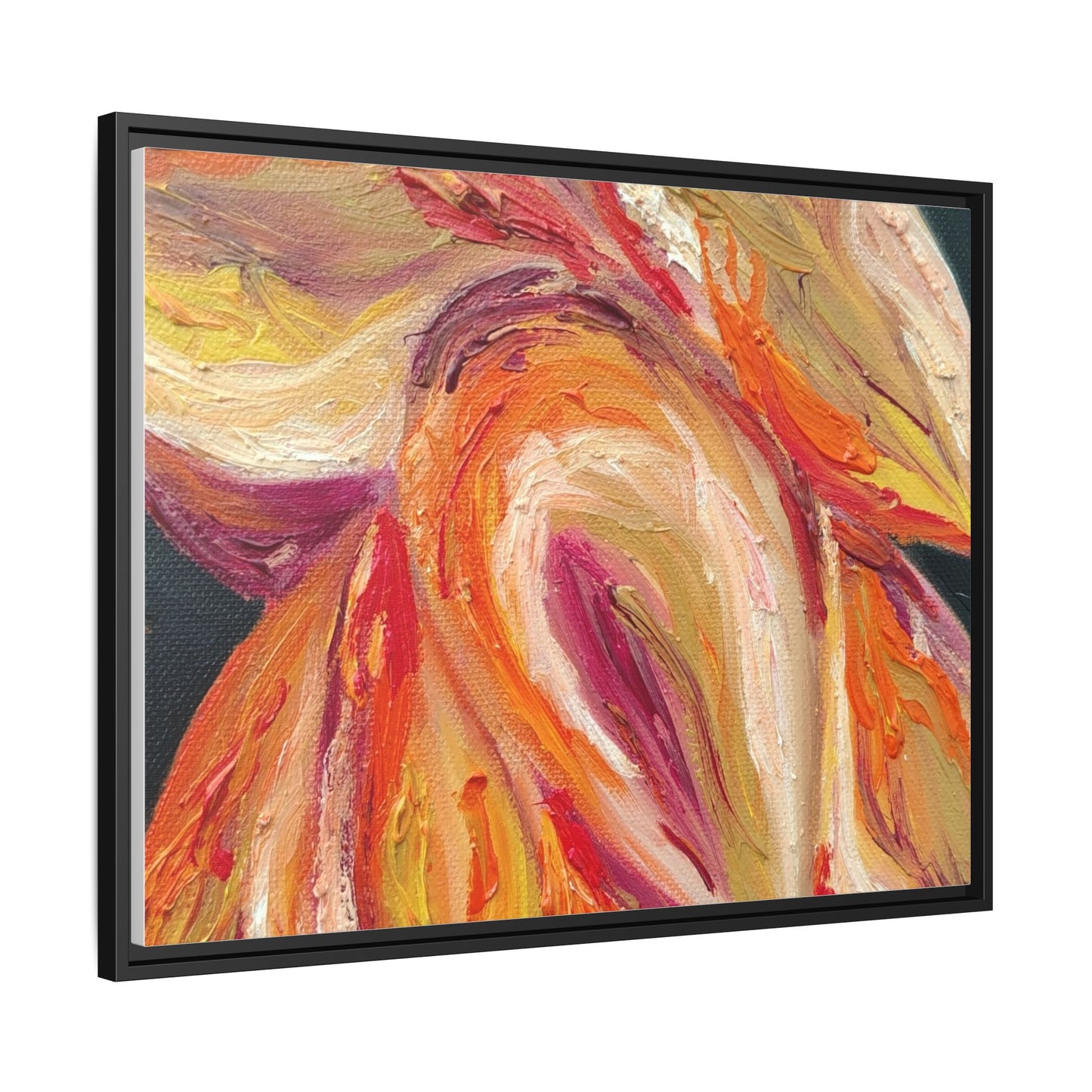 Dramatic Awakening Framed Canvas Art