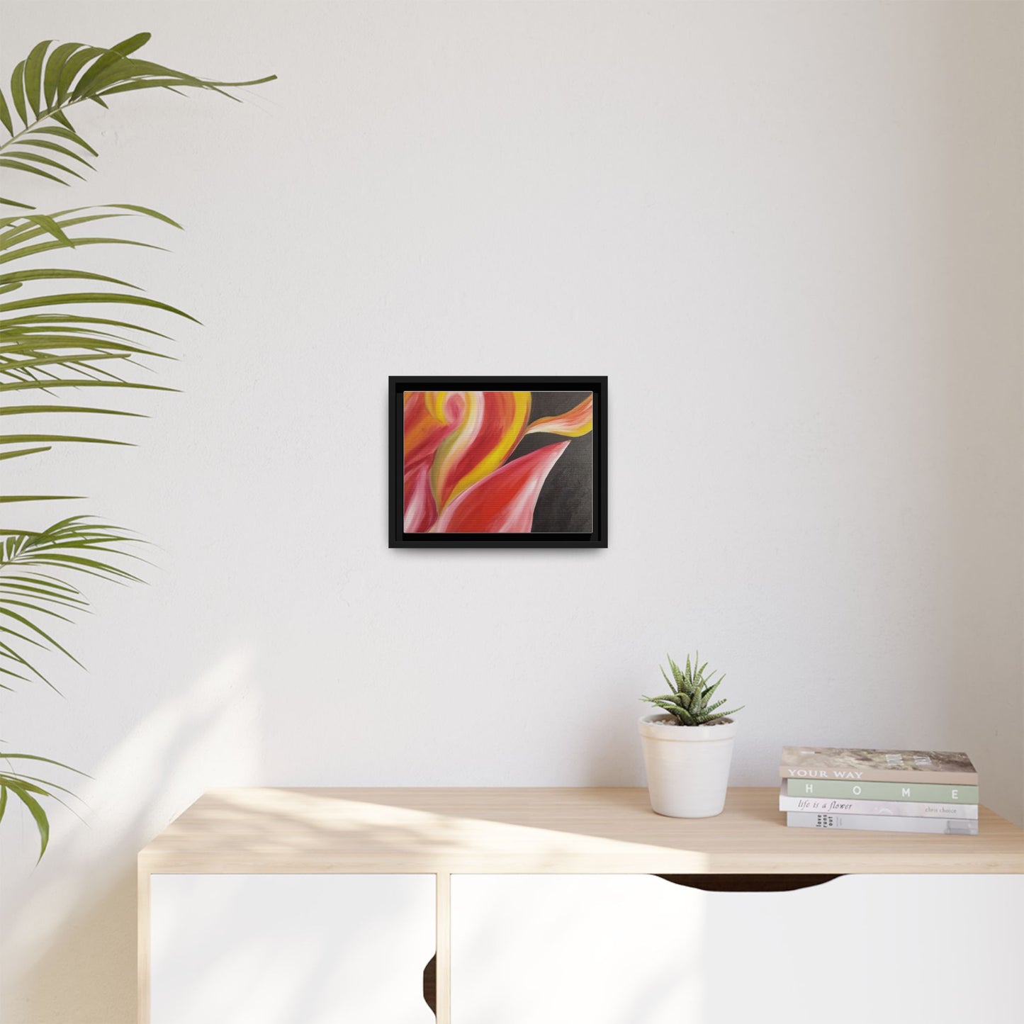 'A Autistic Phoenix' Framed Canvas Art