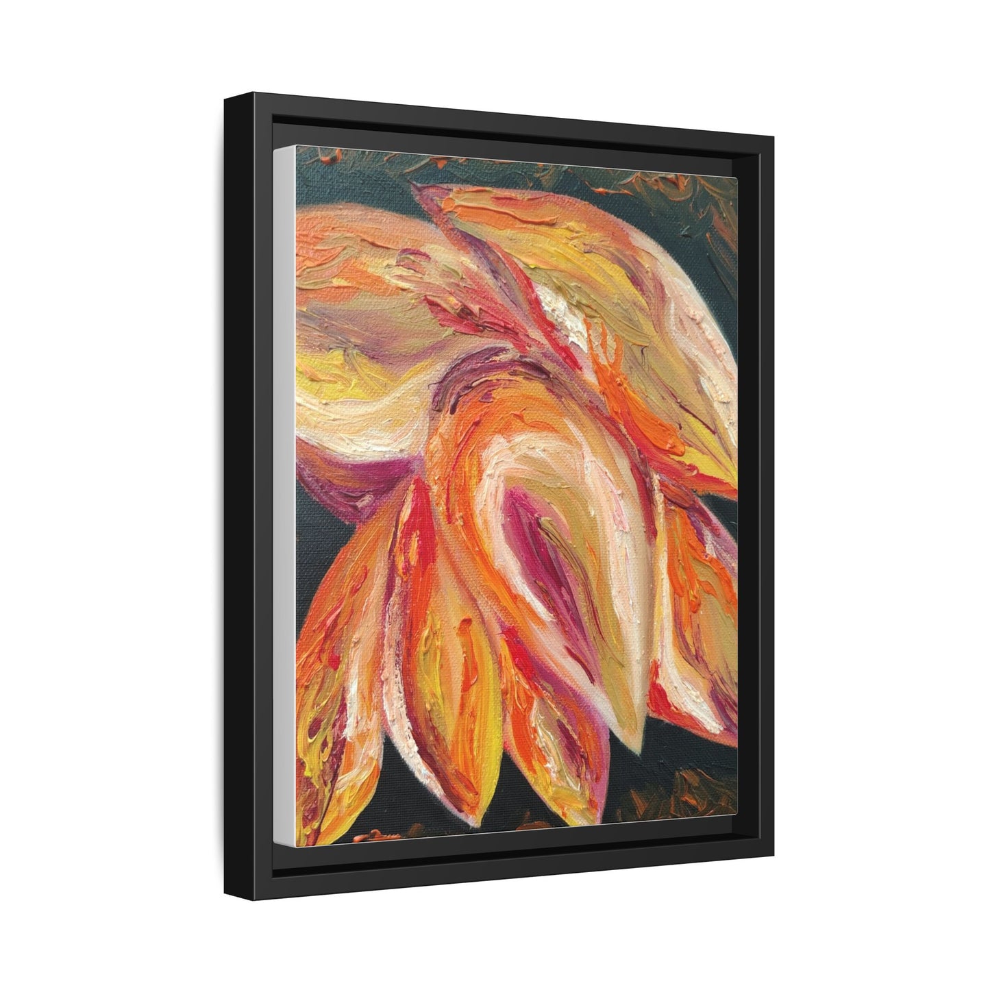 Dramatic Awakening Framed Canvas Art
