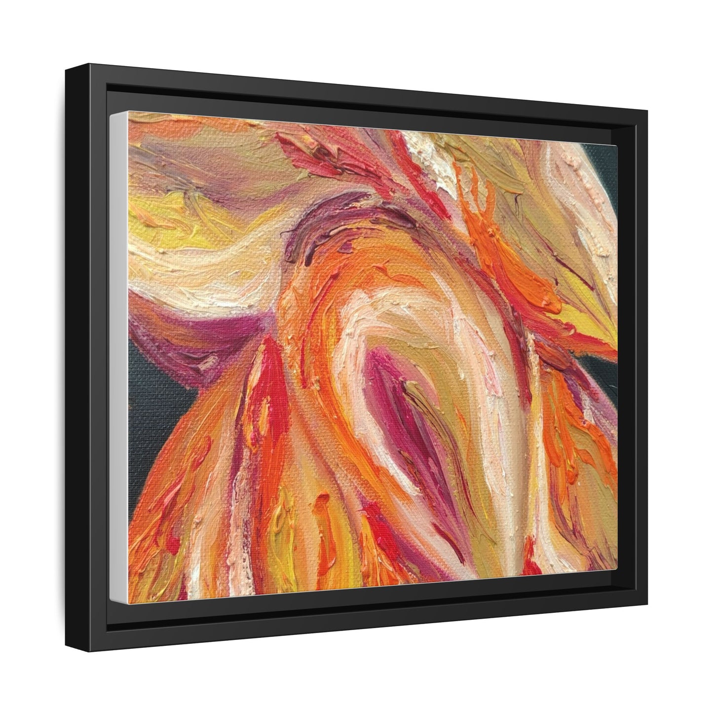 Dramatic Awakening Framed Canvas Art
