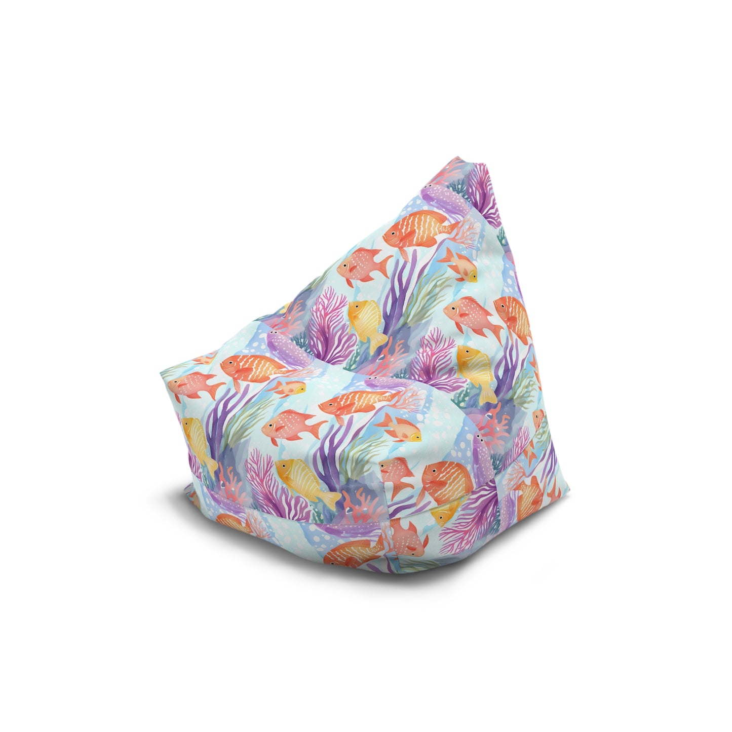 Coral Reef Bean Bag Chair Cover