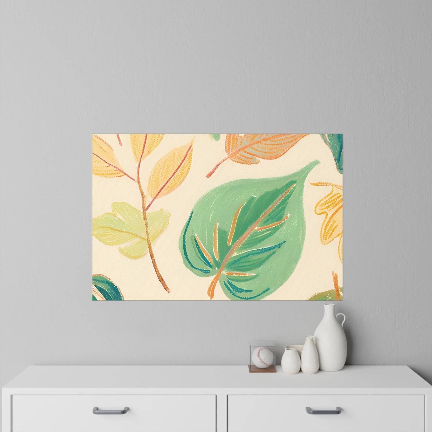 Calm Leaves Wall Decals