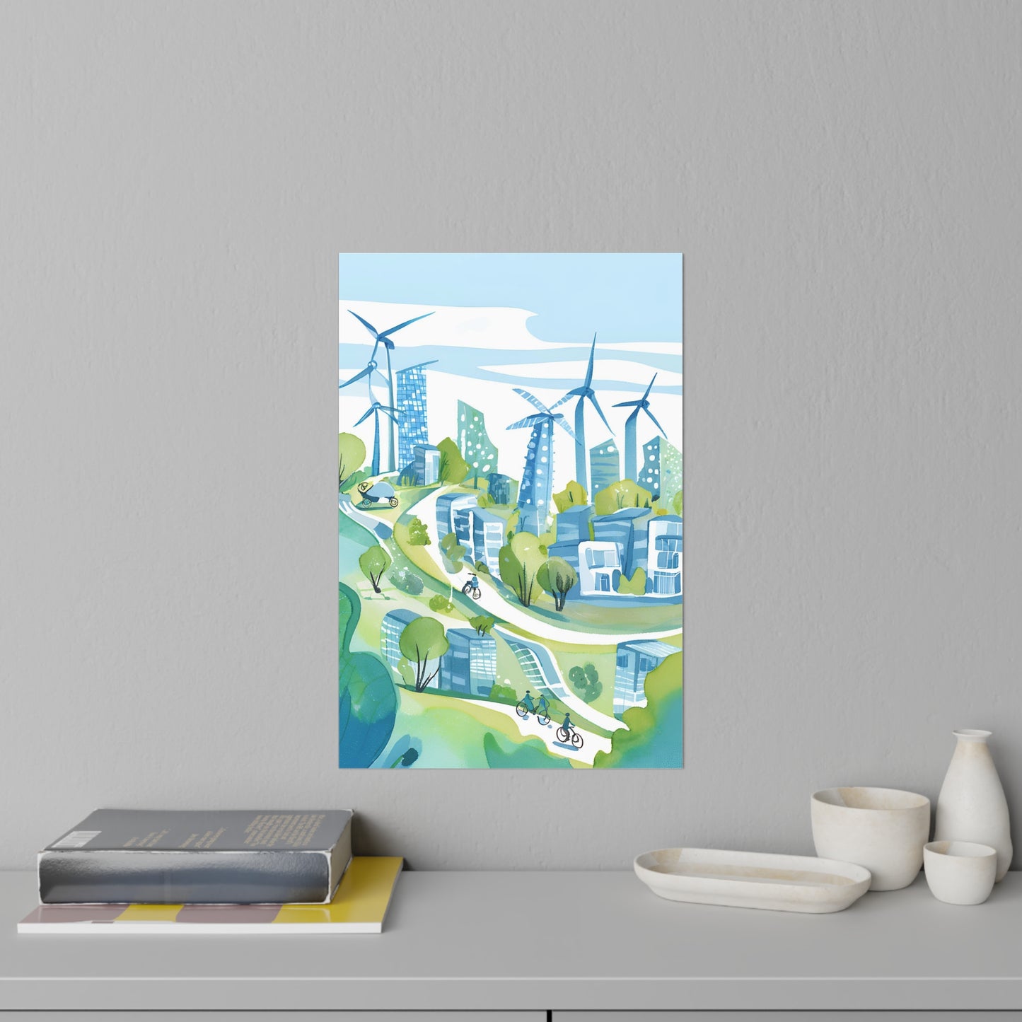 The City Wall Decals