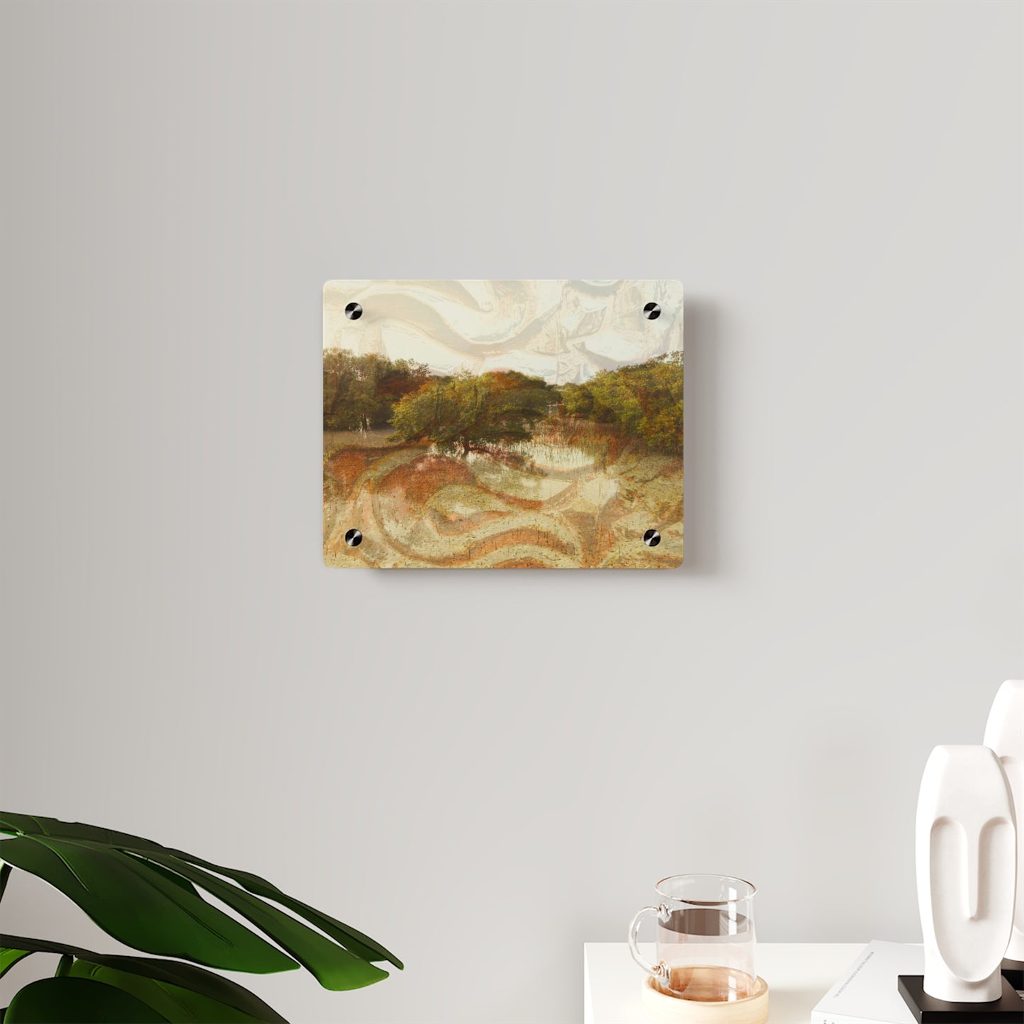 Serene Mangroves Acrylic Wall Art Panels