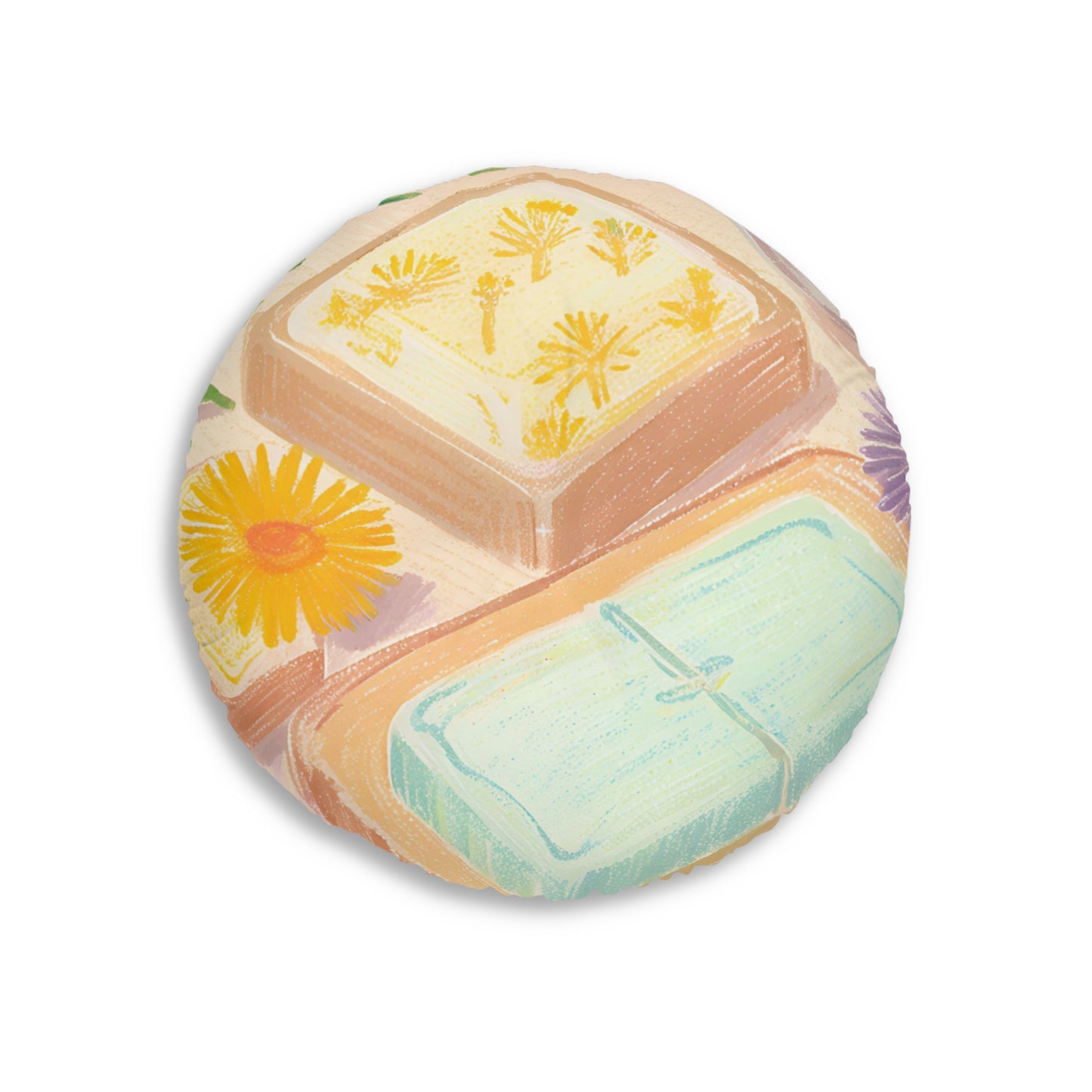 Soap Tufted Floor Pillow