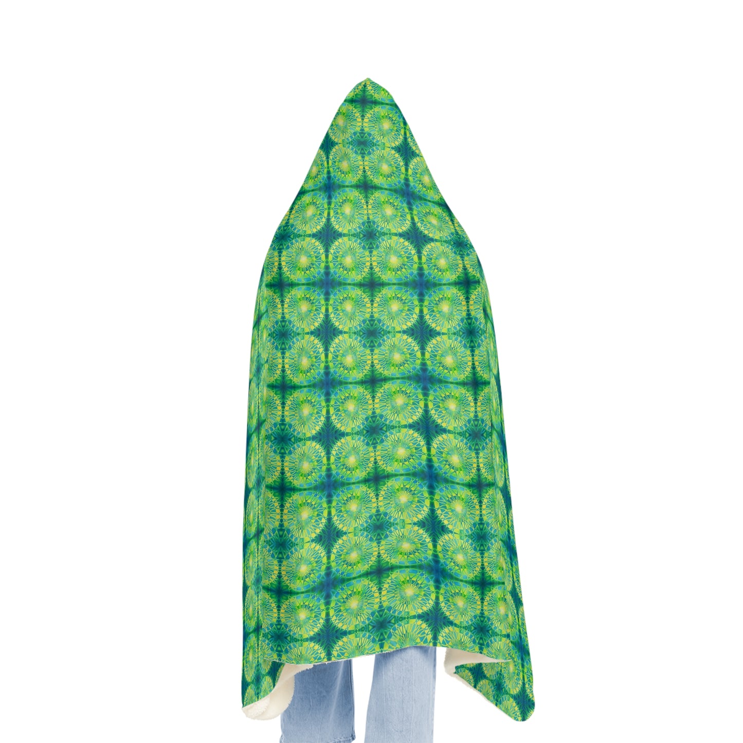 Safety Net Circles by Uta Feinstein Snuggle Blanket