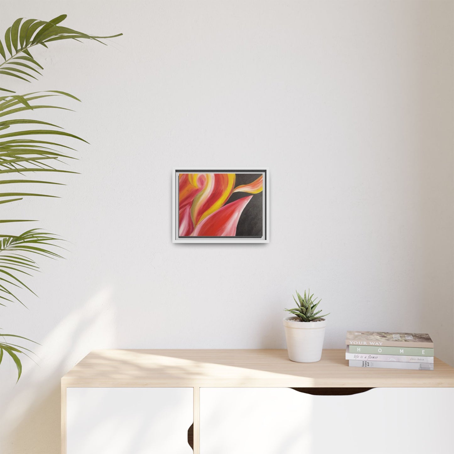 'A Autistic Phoenix' Framed Canvas Art