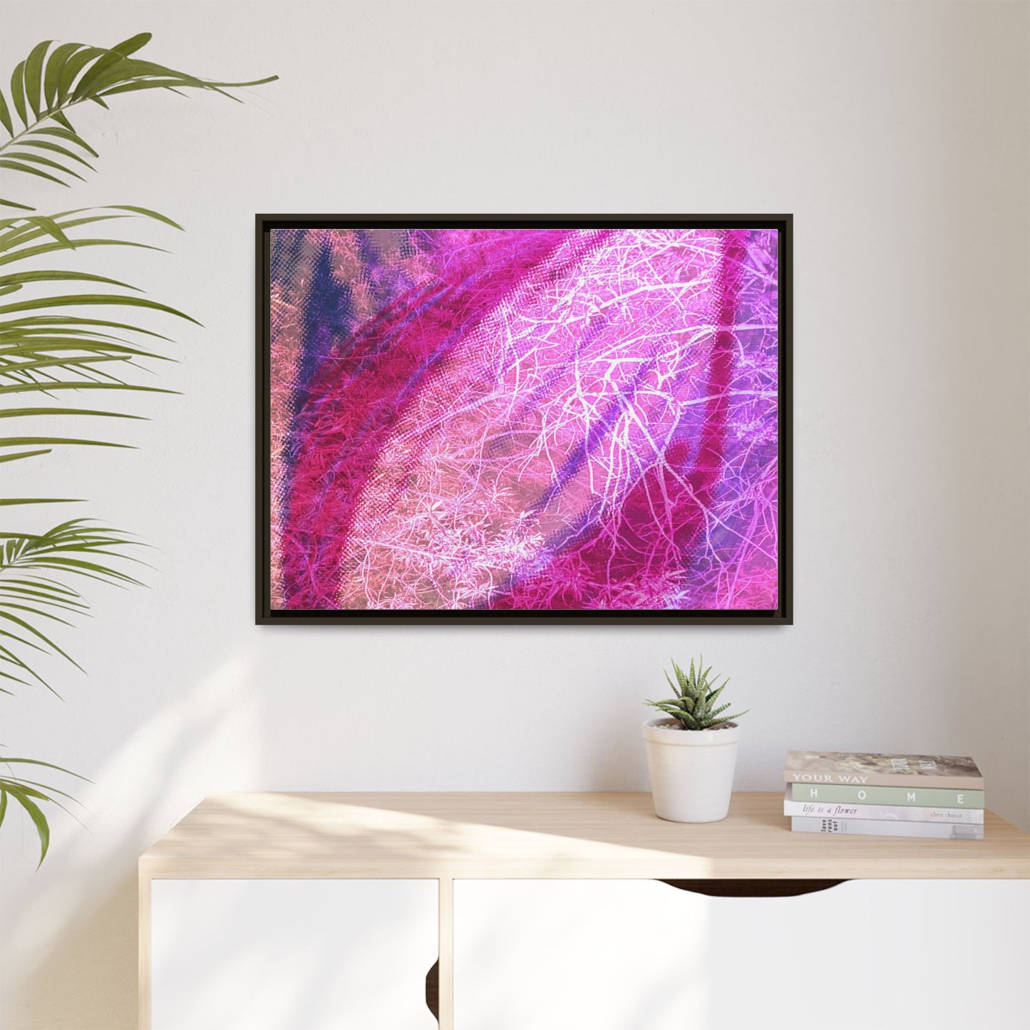 Bloom Framed Canvas Art