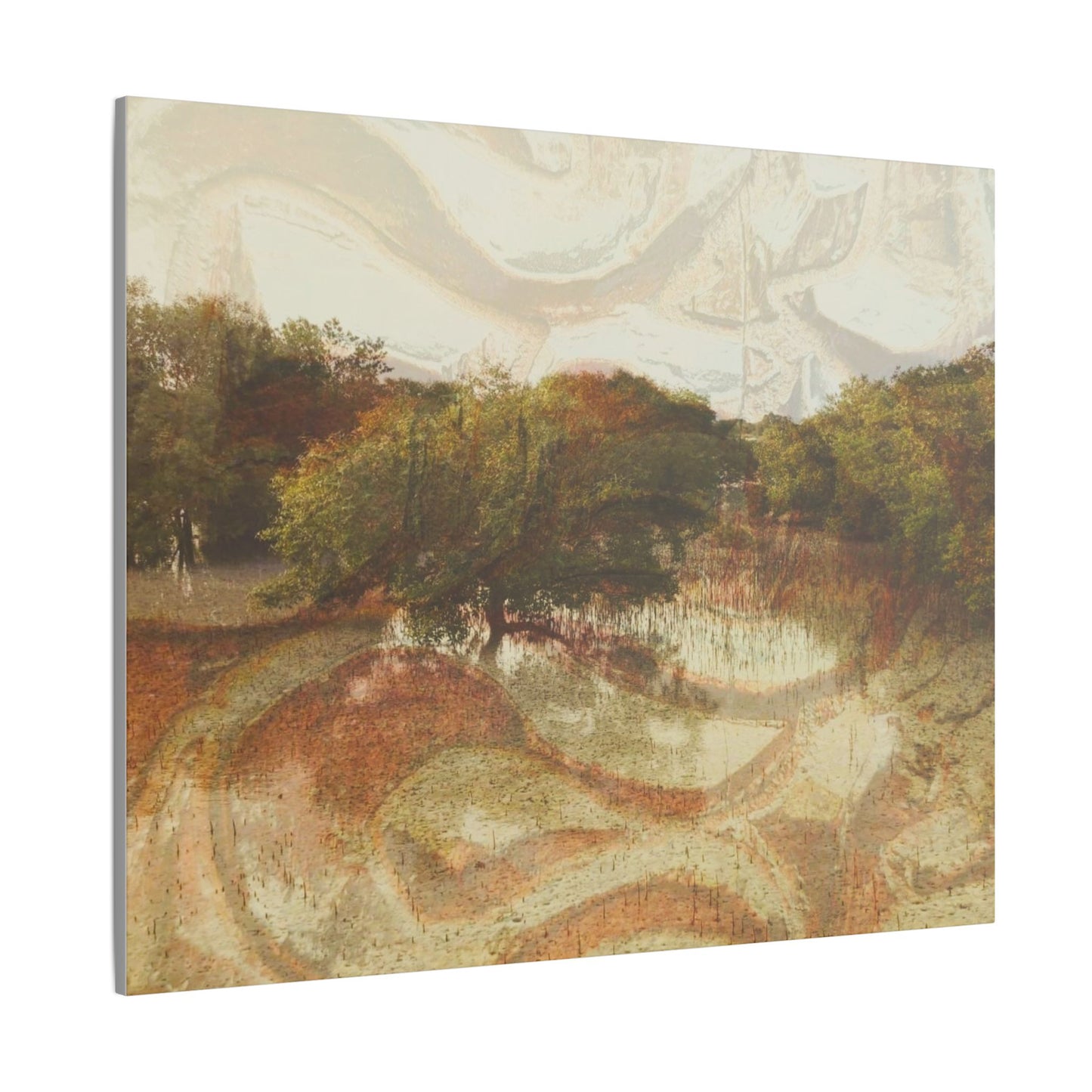 Serene Mangroves Canvas