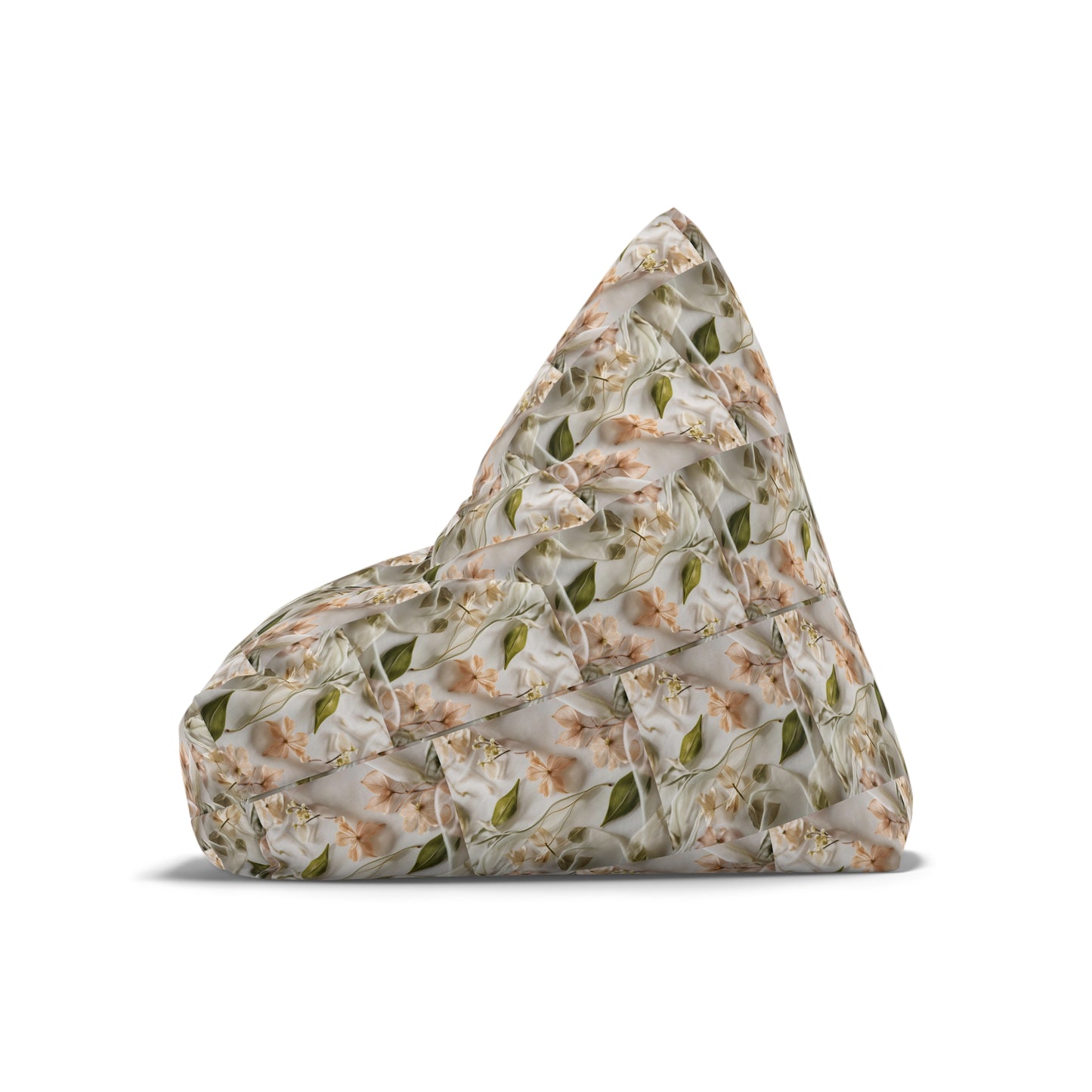 Botanical Elegance Bean Bag Chair Cover