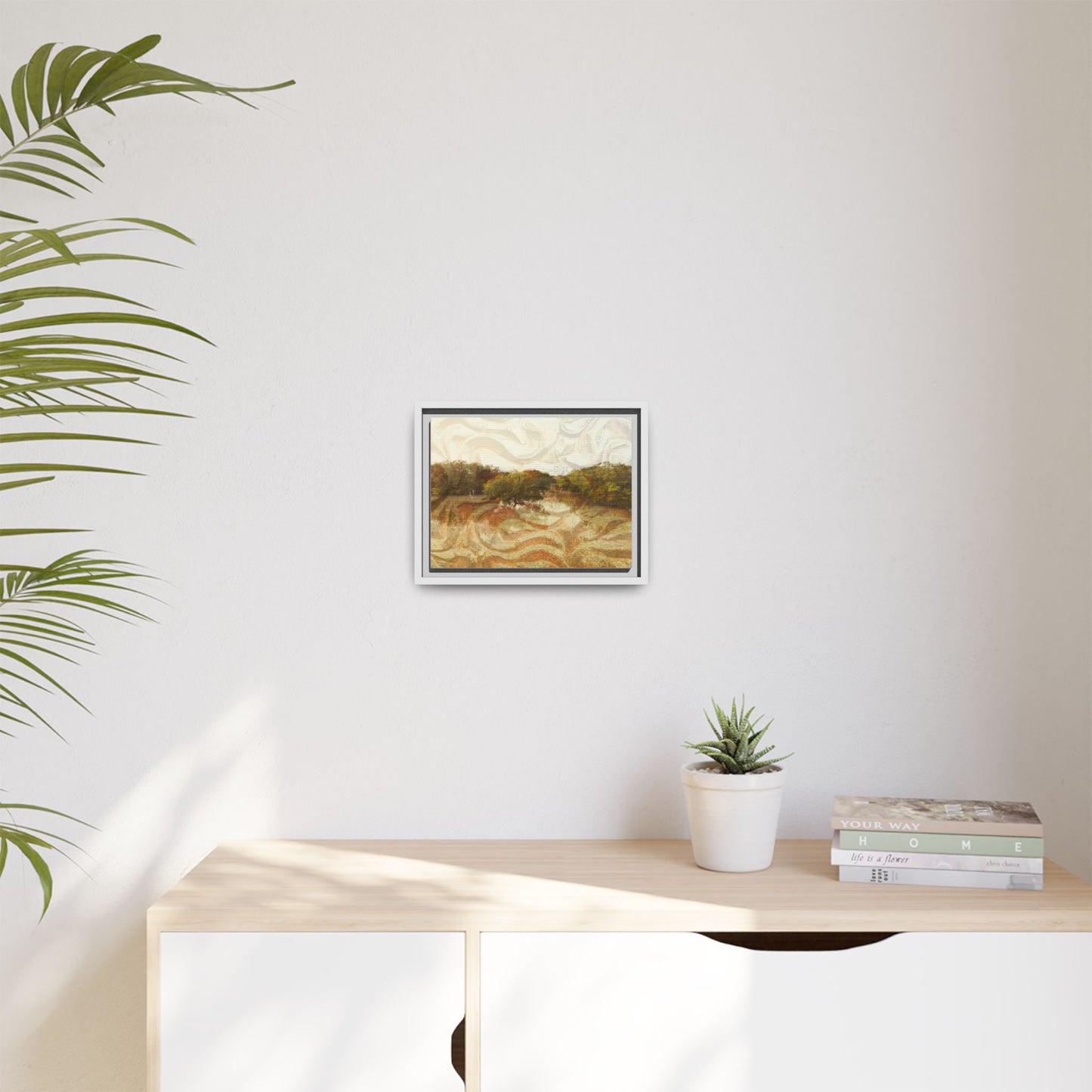 Serene Mangroves Framed Canvas Art