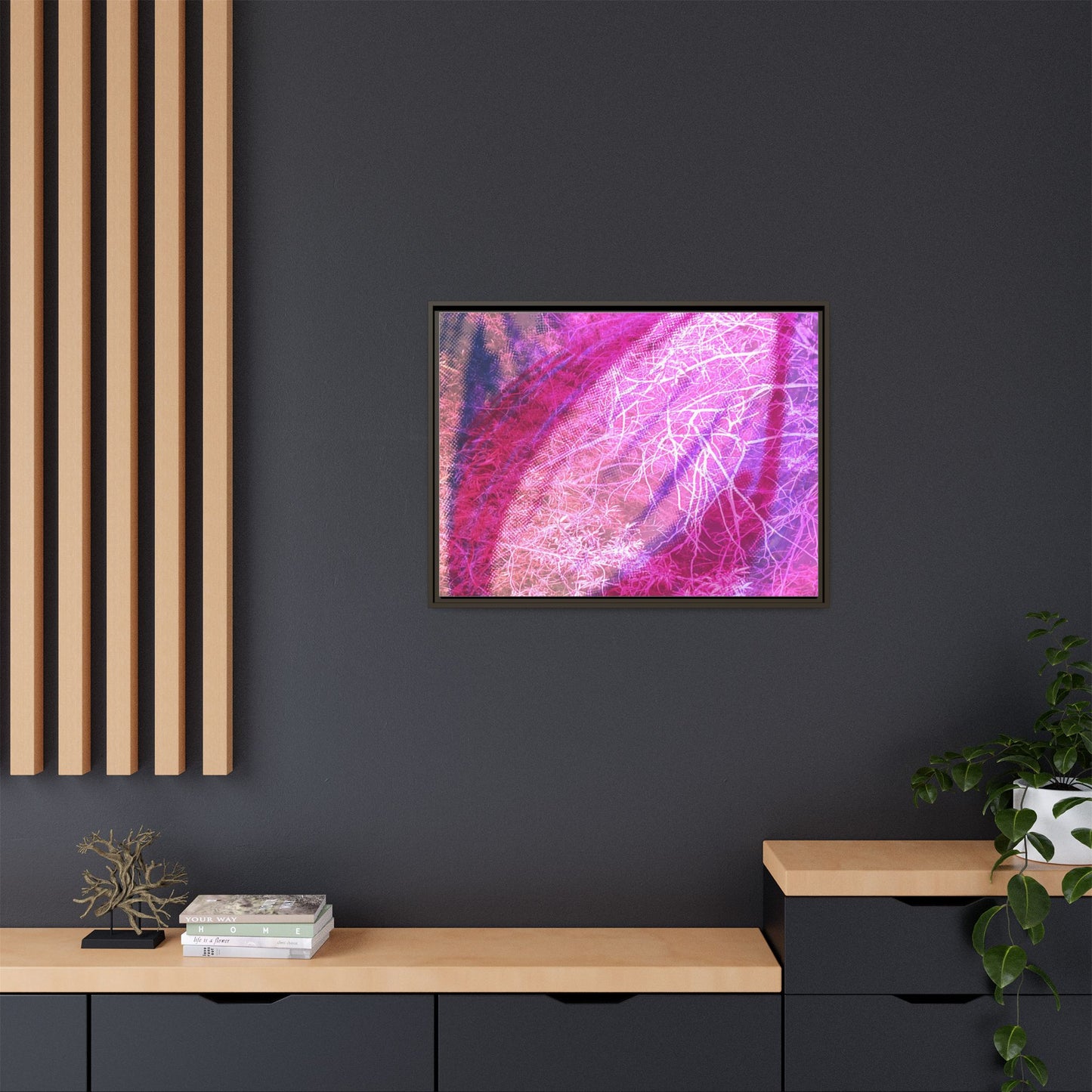Bloom Framed Canvas Art