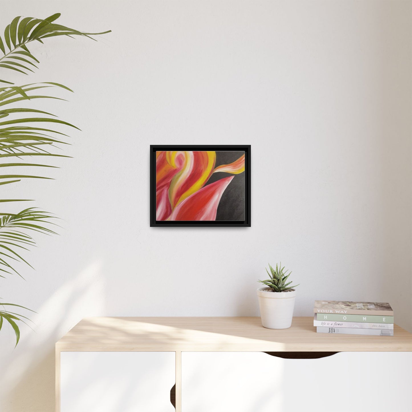 'A Autistic Phoenix' Framed Canvas Art