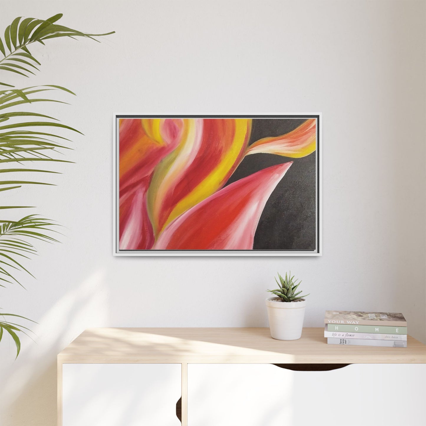 'A Autistic Phoenix' Framed Canvas Art