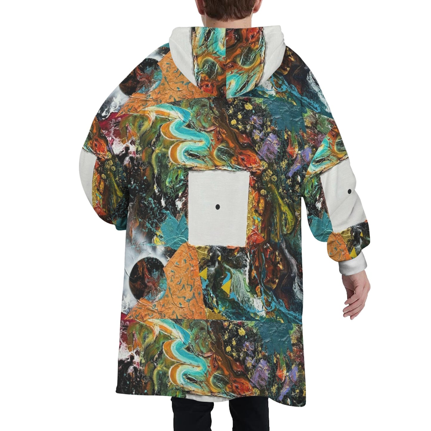Headspace by James Sherwood Unisex Blanket Hoodie
