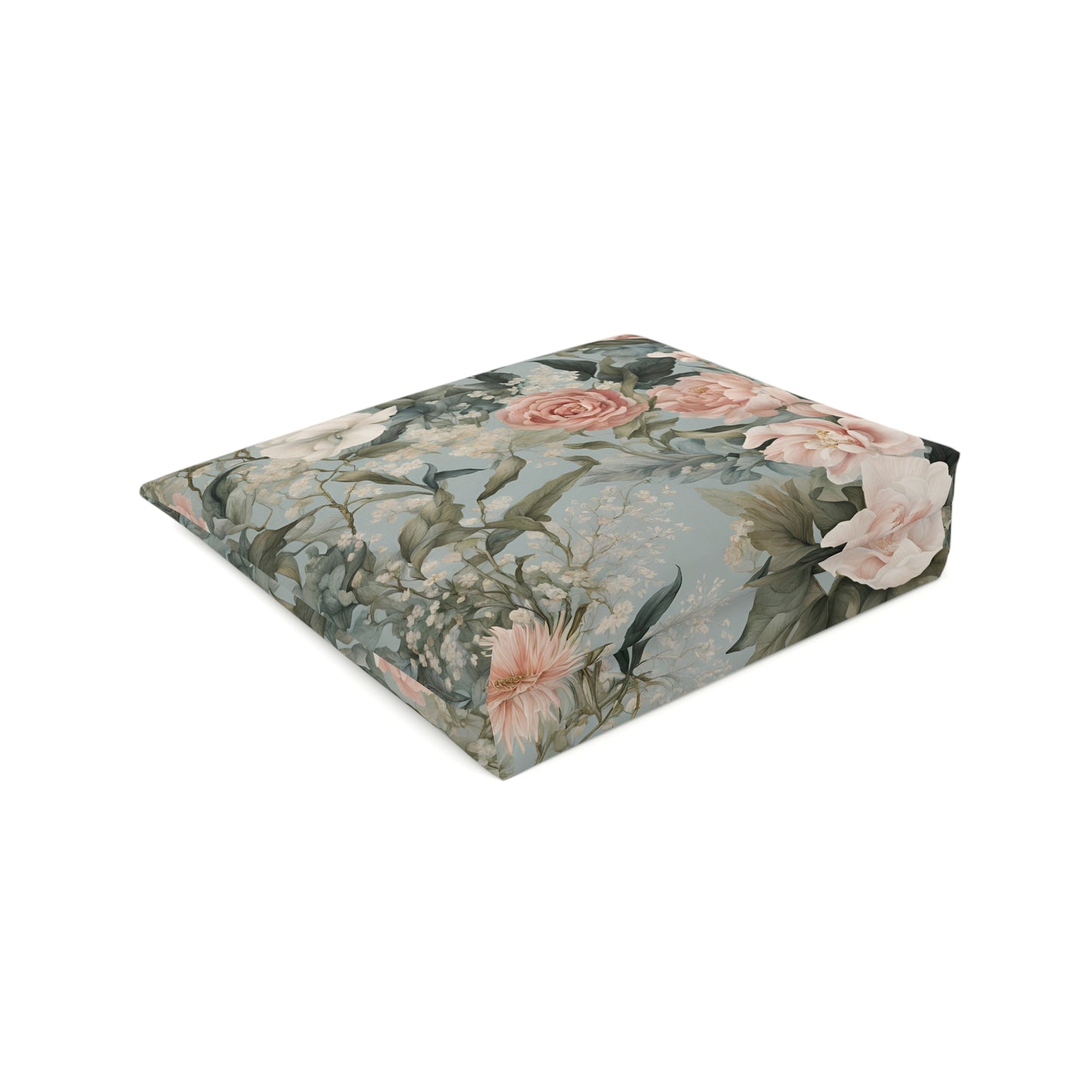 Floral Cotton Cosmetic Bag