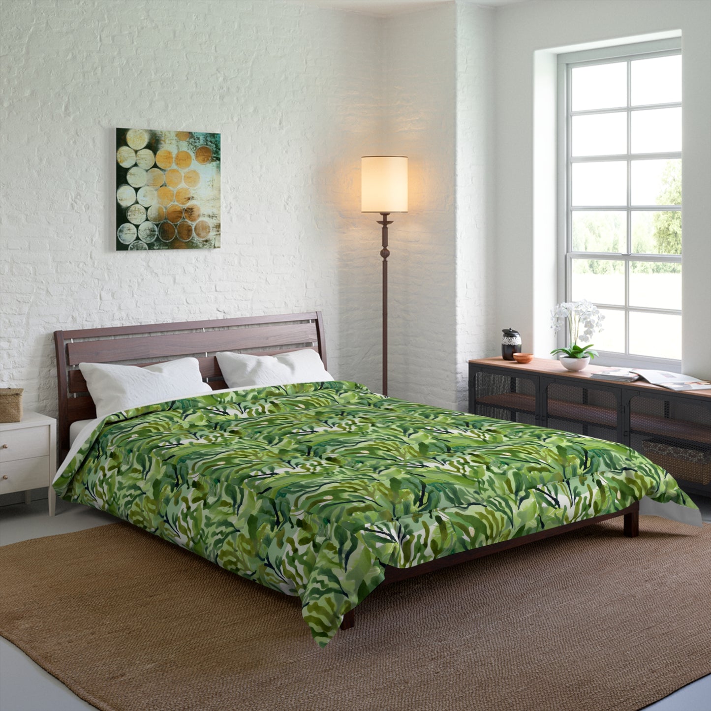 Pond Algae Comforter
