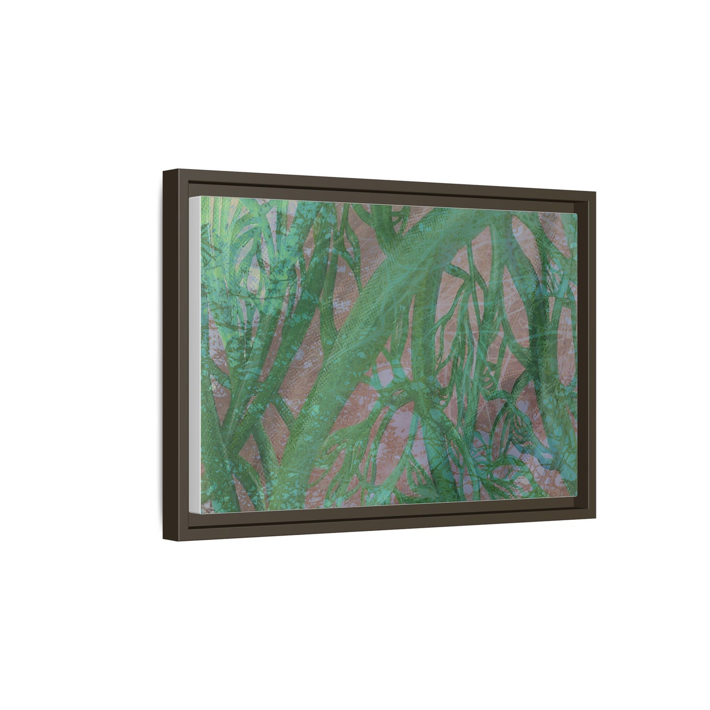 Inner Depths Framed Canvas Art
