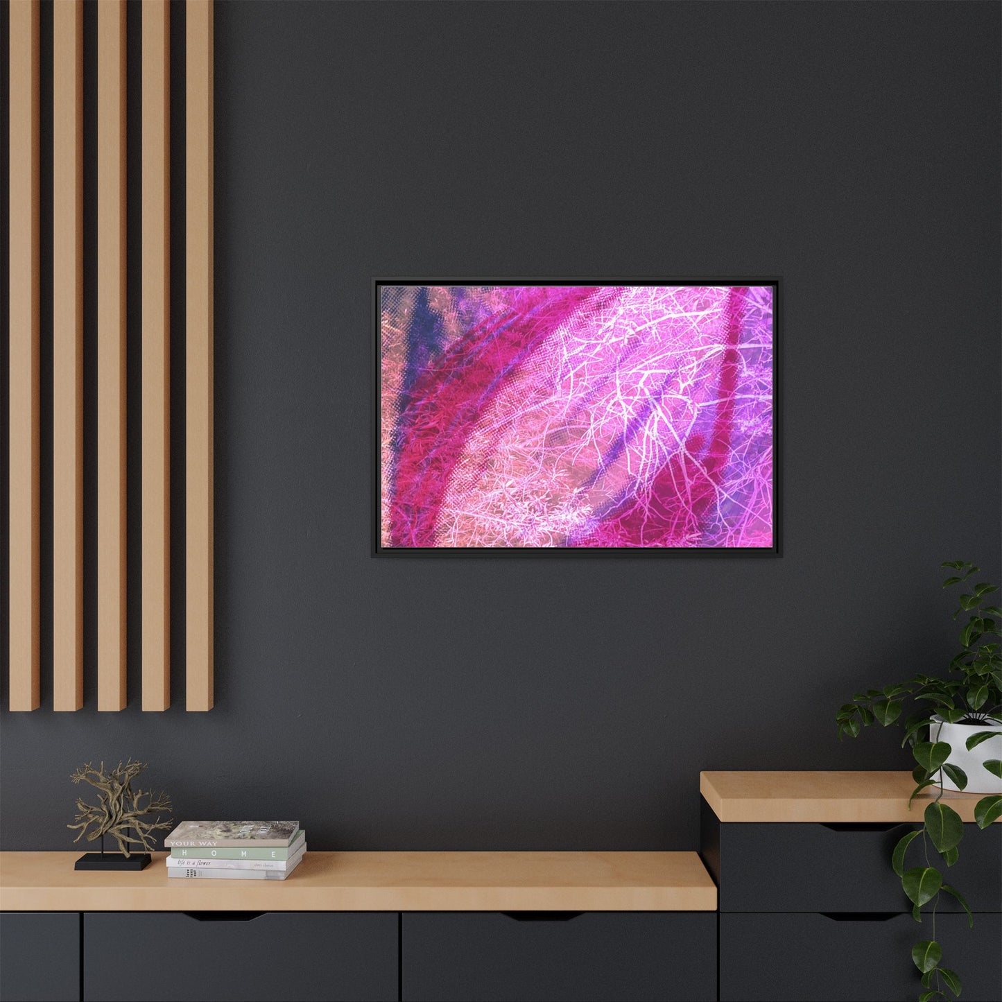 Bloom Framed Canvas Art