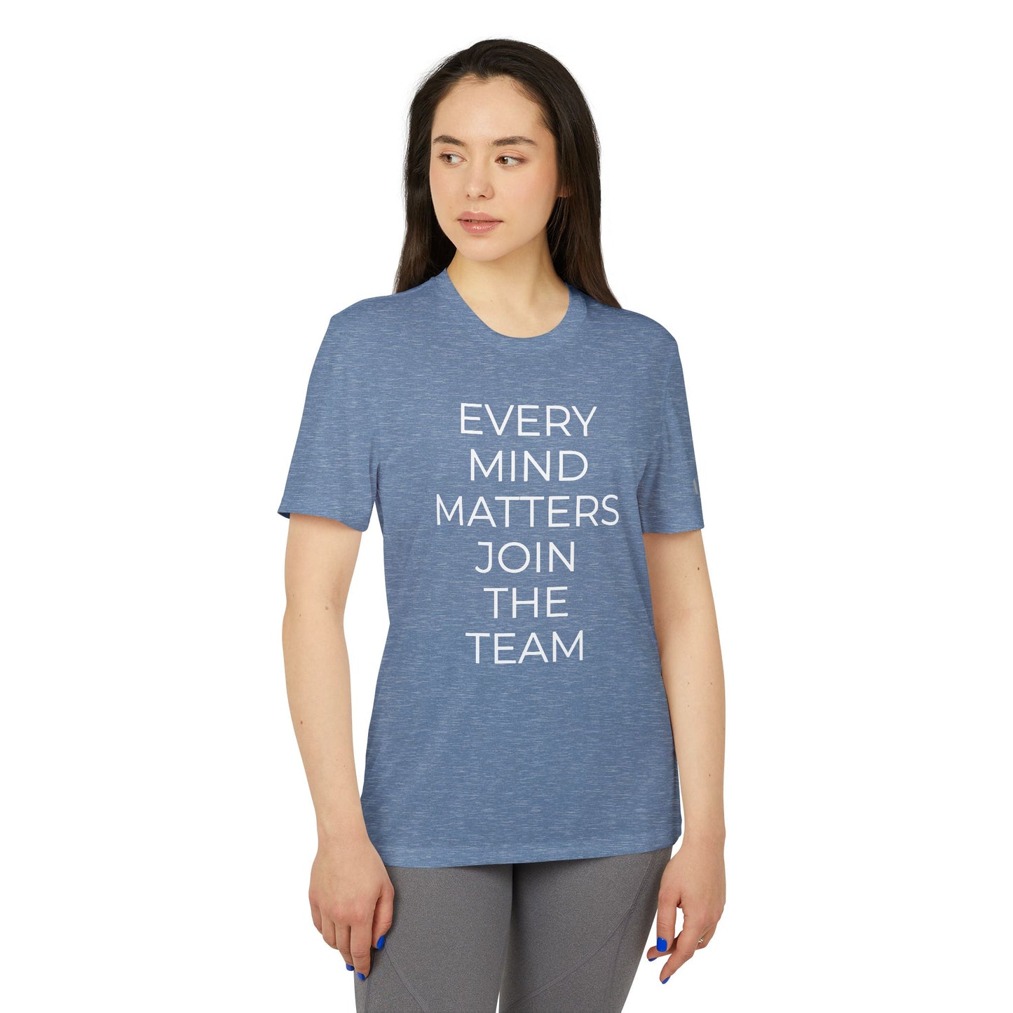 Adidas x Neurodivergent Synergy Unisex Sport T-Shirt EVERY MIND MATTERS JOIN THE TEAM