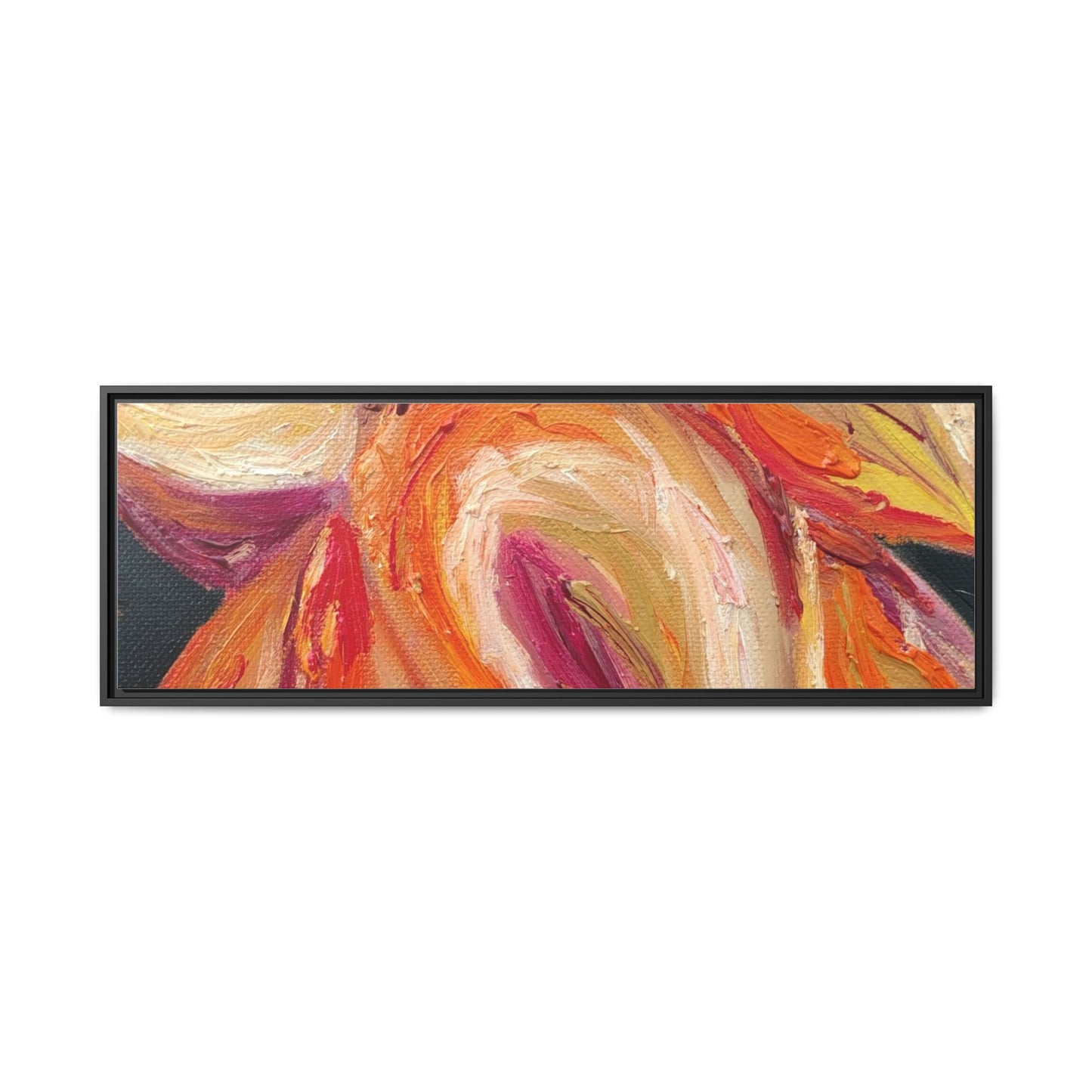Dramatic Awakening Framed Canvas Art