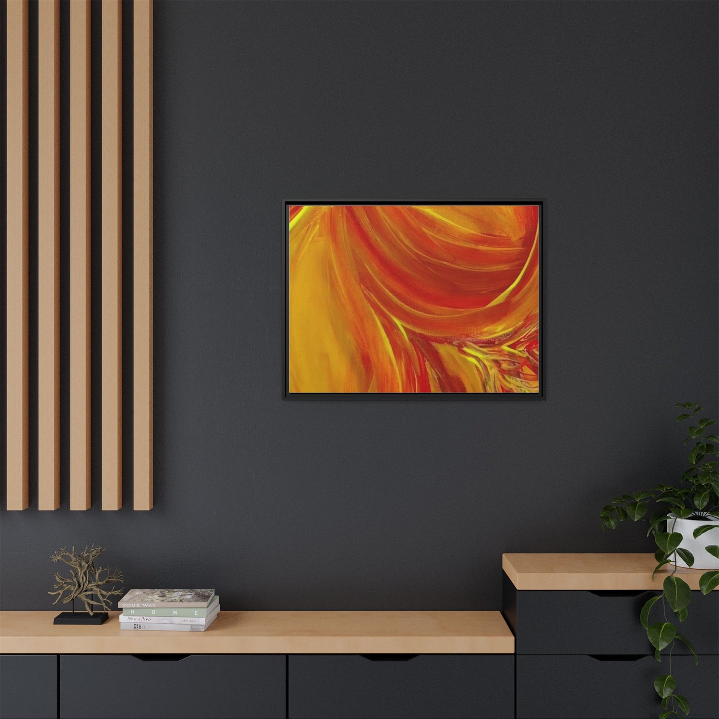 'Autumn' Framed Canvas Art