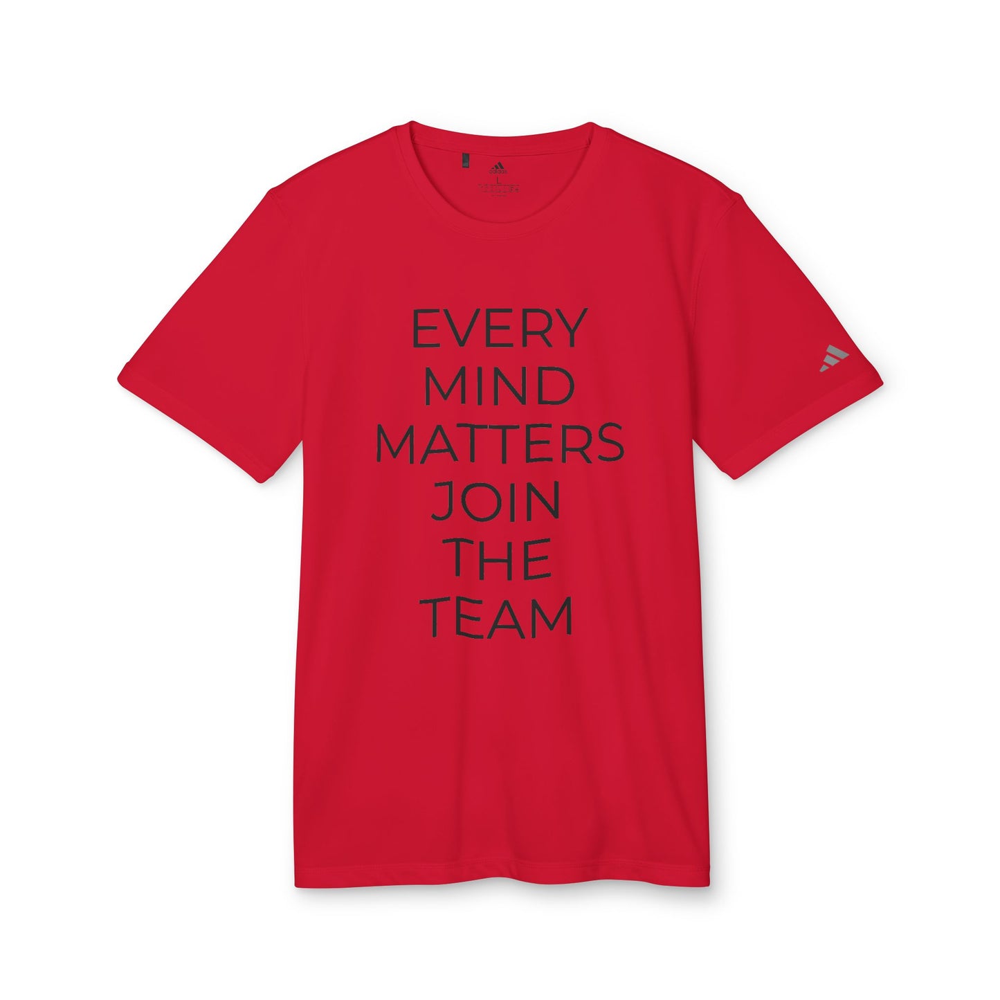 Adidas x Neurodivergent Synergy Unisex Sport T-Shirt EVERY MIND MATTERS JOIN THE TEAM