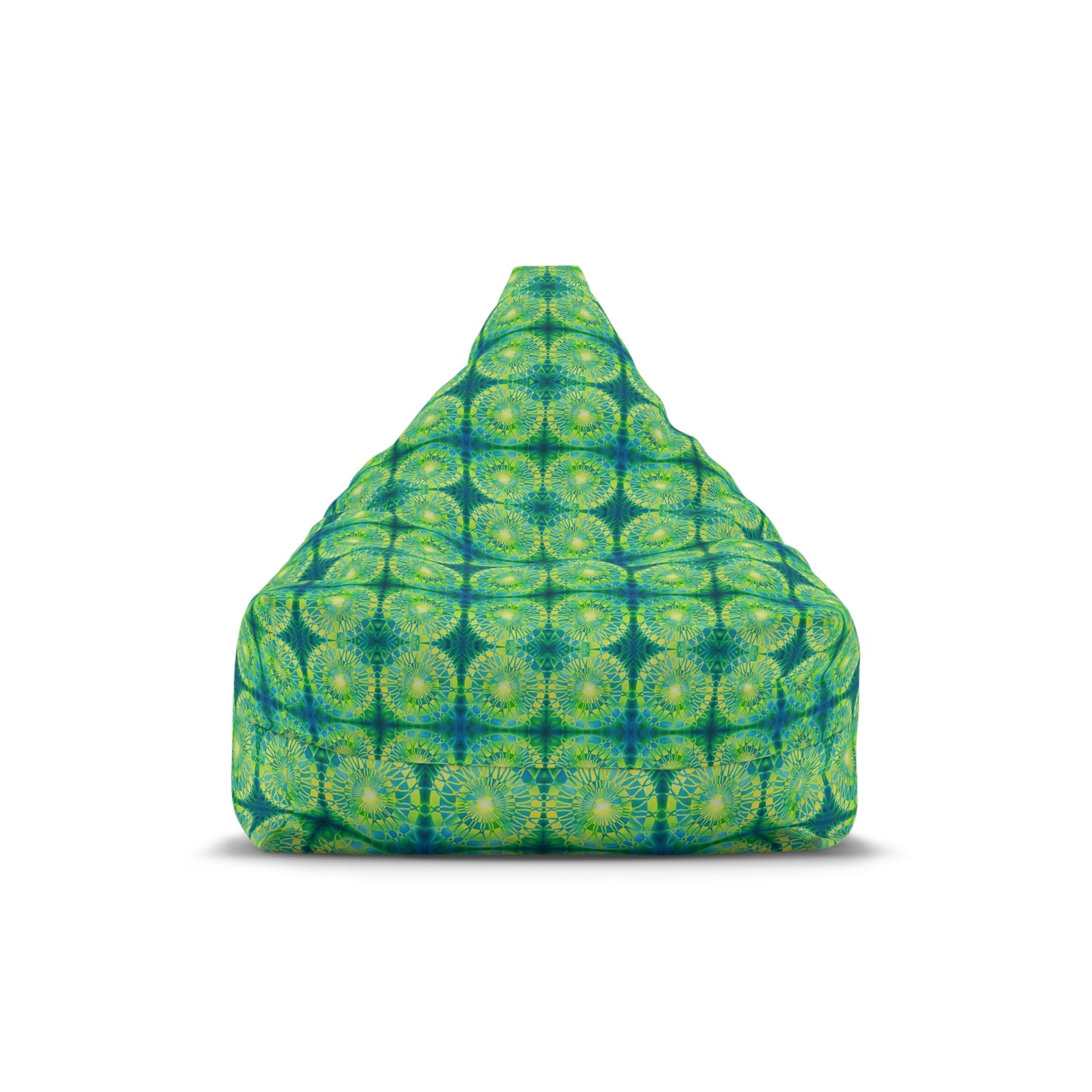 Safety Net Circles by Uta Feinstein Bean Bag Chair Cover