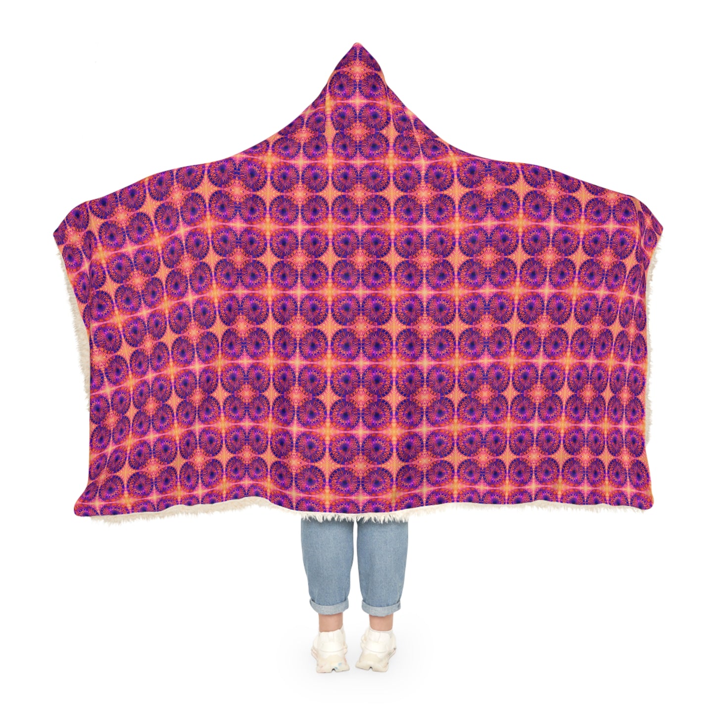 Net Circles by Uta Feinstein Snuggle Blanket