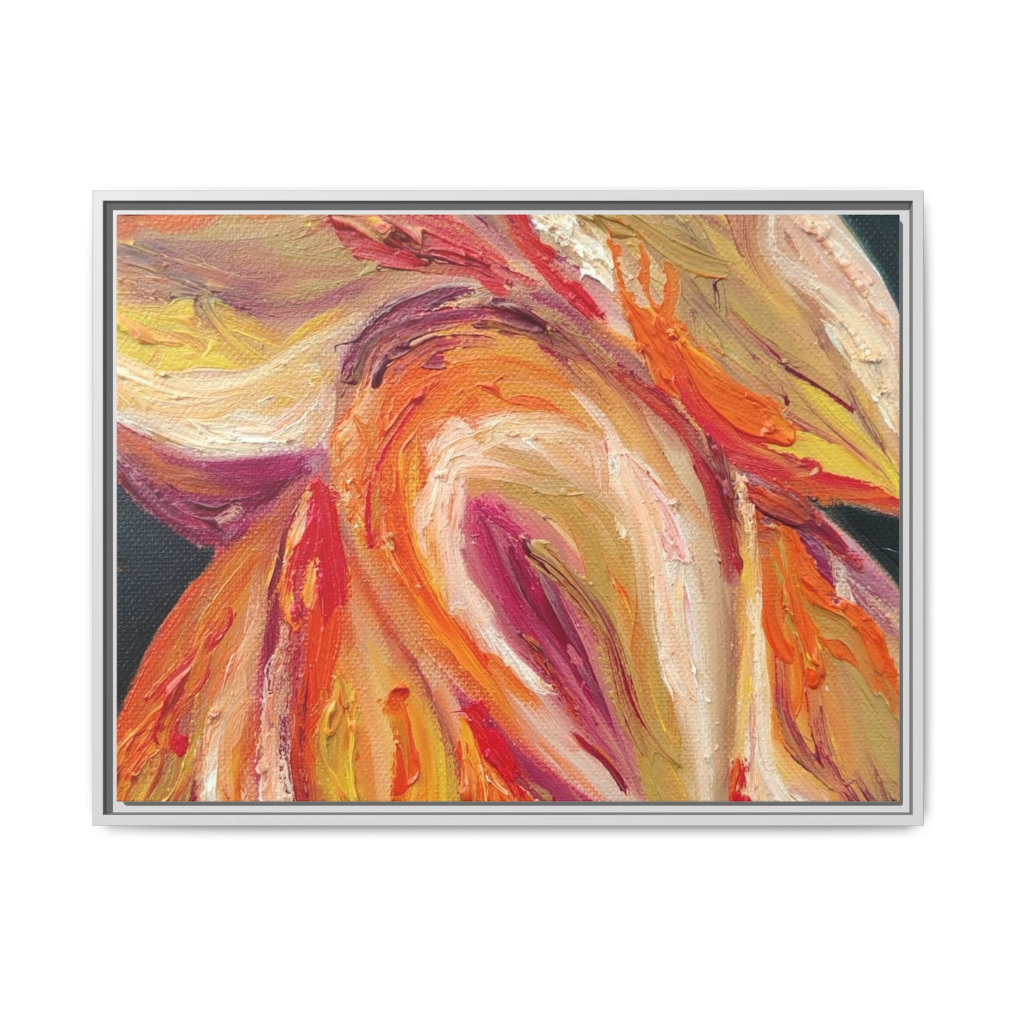 Dramatic Awakening Framed Canvas Art