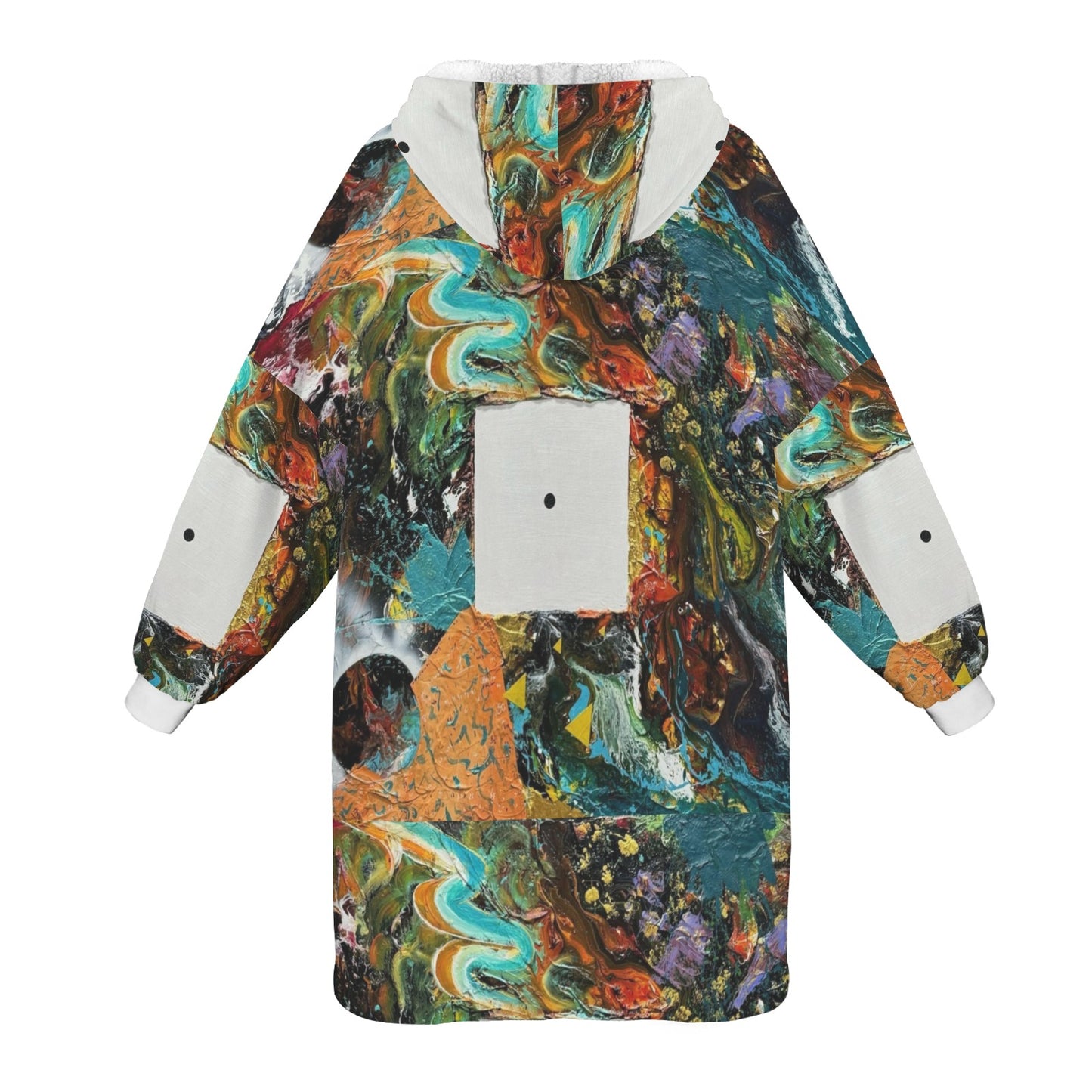 Headspace by James Sherwood Unisex Blanket Hoodie