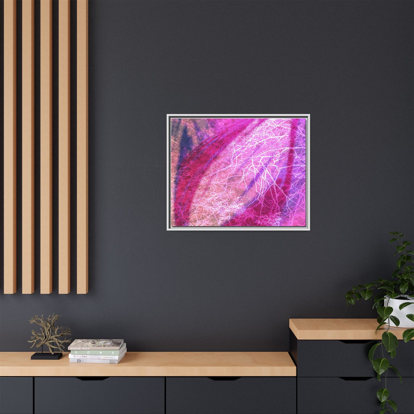 Bloom Framed Canvas Art