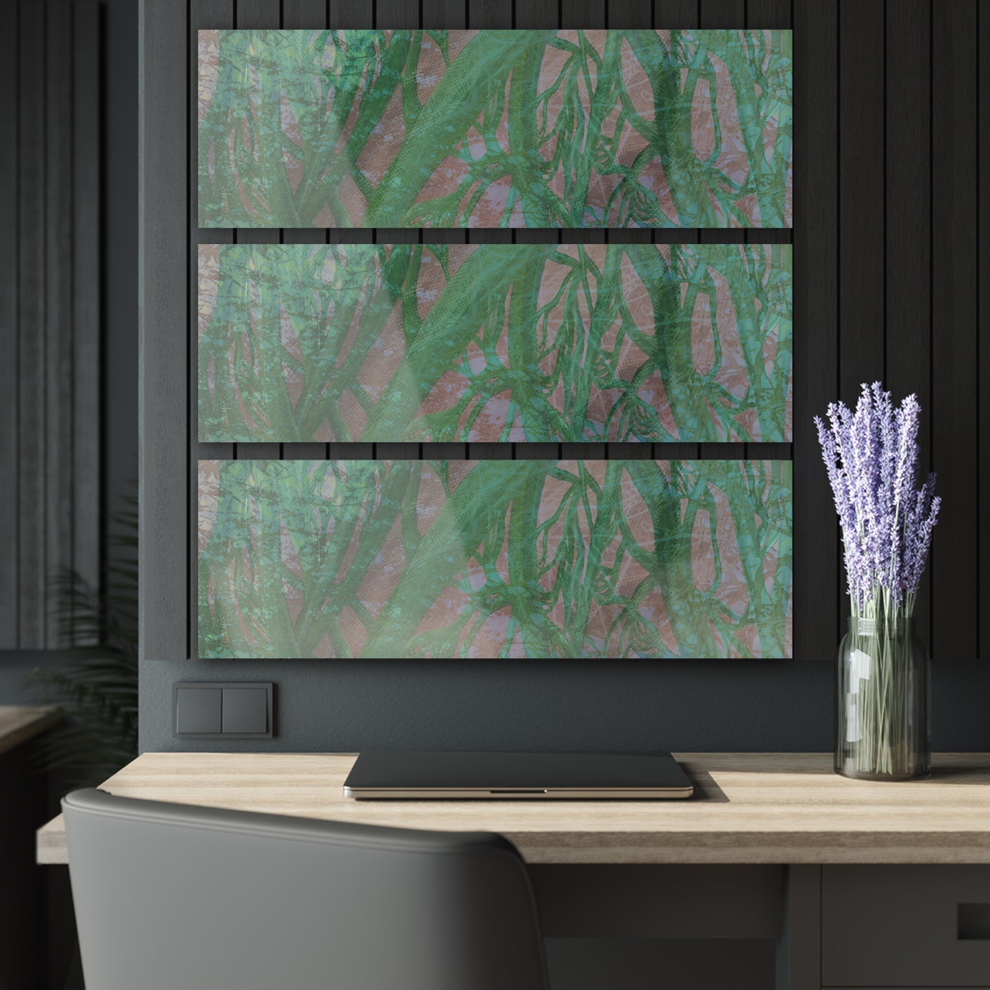 Inner Depths Acrylic Prints (Triptych)