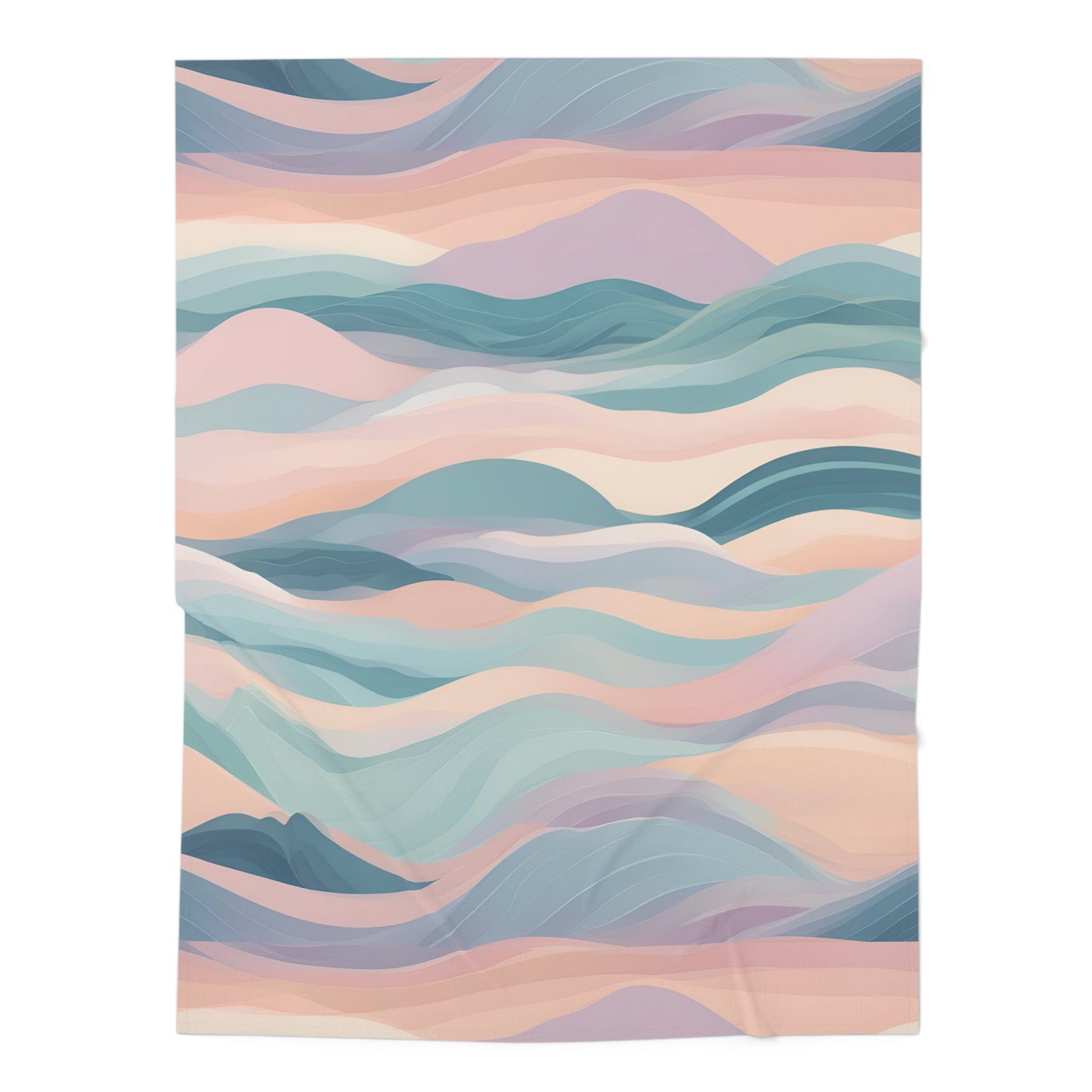 Serenity Wave Baby Swaddle Blanket