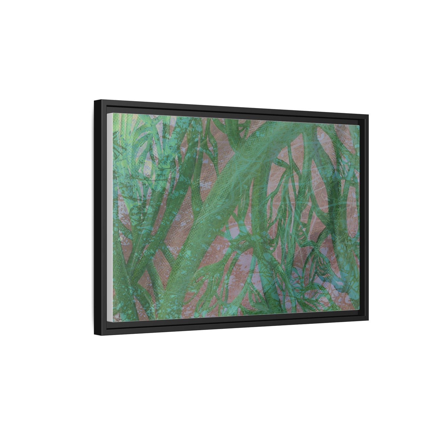 Inner Depths Framed Canvas Art
