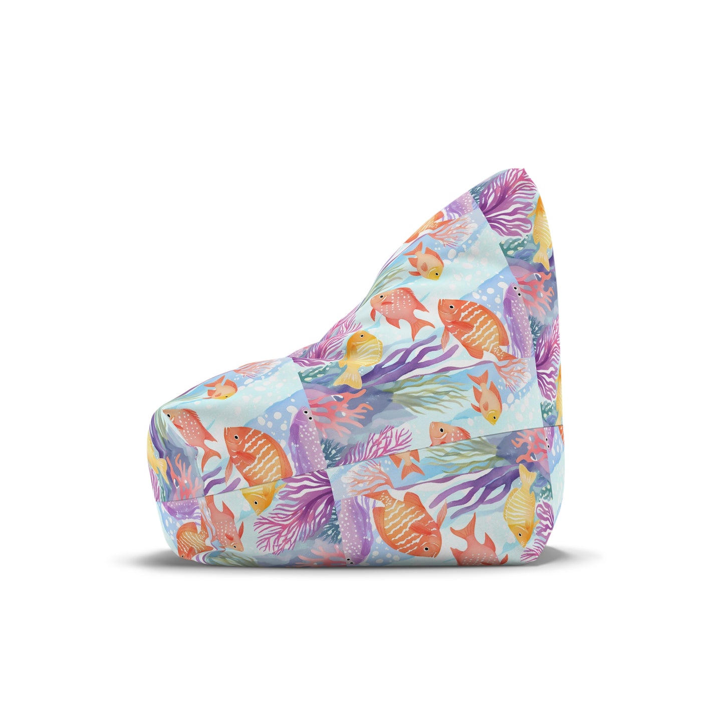 Coral Reef Bean Bag Chair Cover